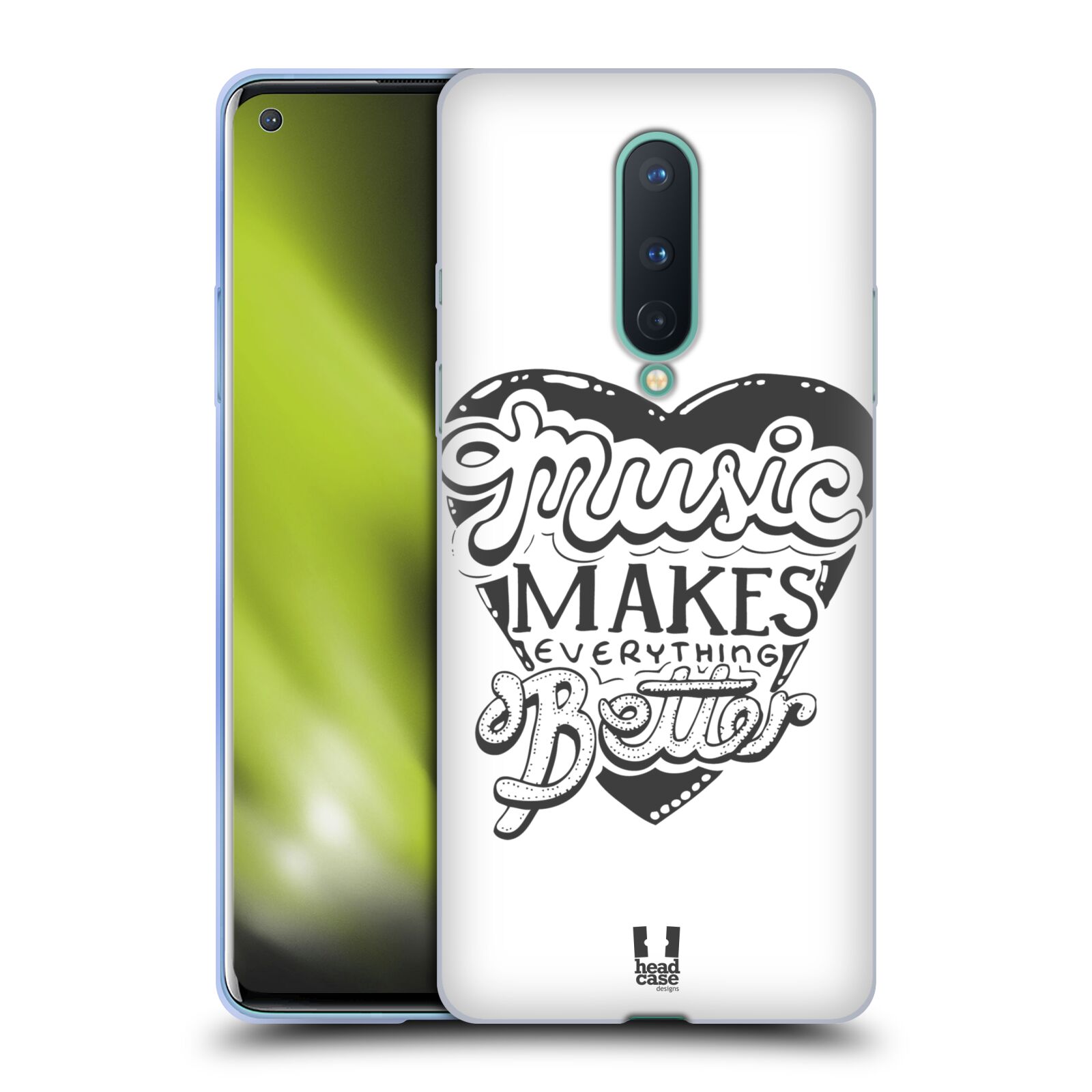 FUNDA HEAD CASE DESIGNS CON DIBUJO A MANO TIPOGRÁFICO SUAVE PARA TELÉFONOS GOOGLE ONEPLUS - Imagen 13 de 16