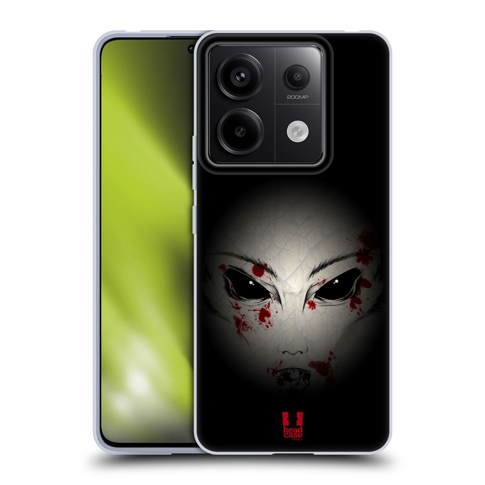 Silikonové pouzdro na mobil Xiaomi Redmi Note 13 Pro 5G / Poco X6 5G - Head Case - Macabre (Silikonový kryt, obal, pouzdro na mobilní telefon Xiaomi Redmi Note 13 Pro 5G / Poco X6 5G s motivem Macabre)