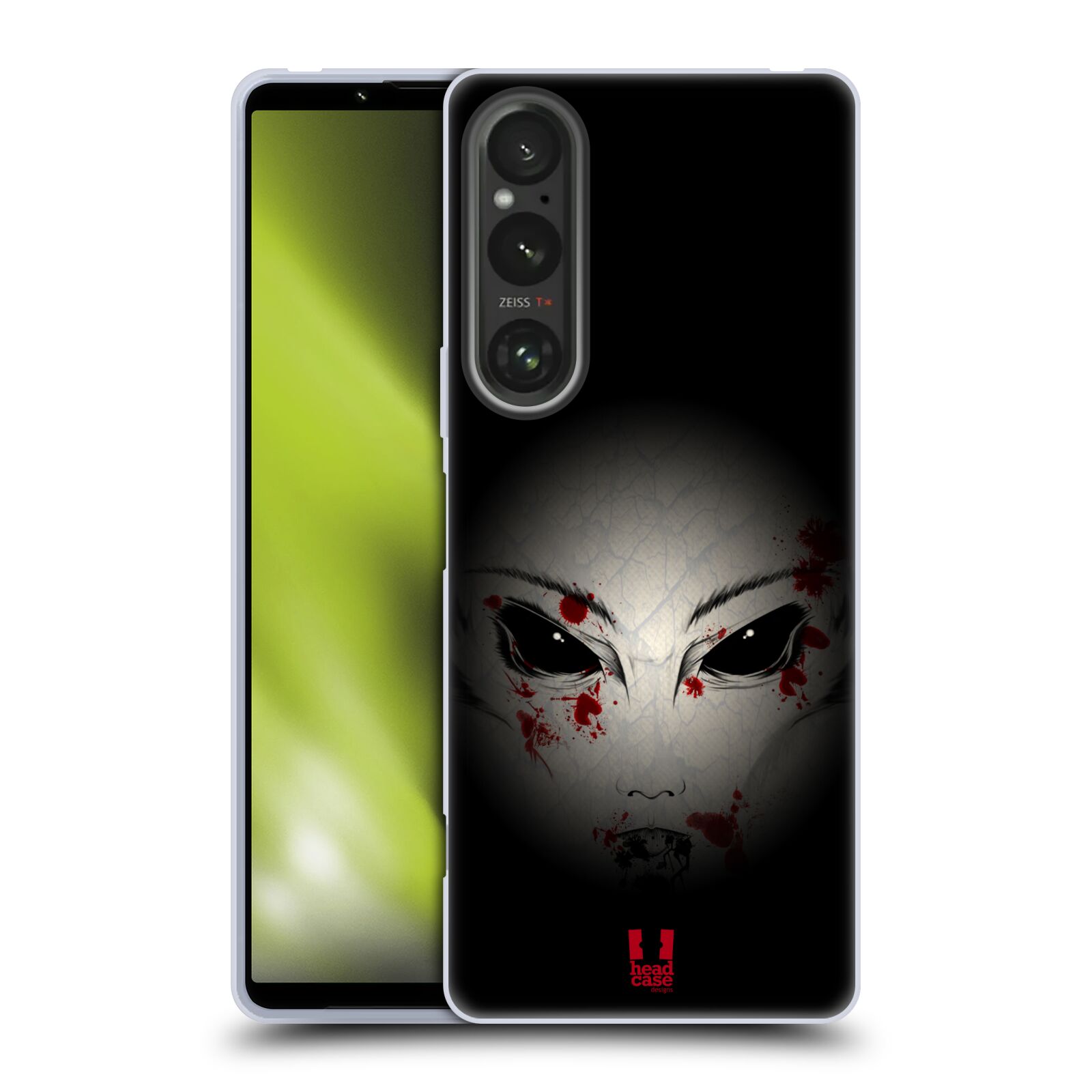 Silikonové pouzdro na mobil Sony Xperia 1 V - Head Case - Macabre (Silikonový kryt, obal, pouzdro na mobilní telefon Sony Xperia 1 V s motivem Macabre)