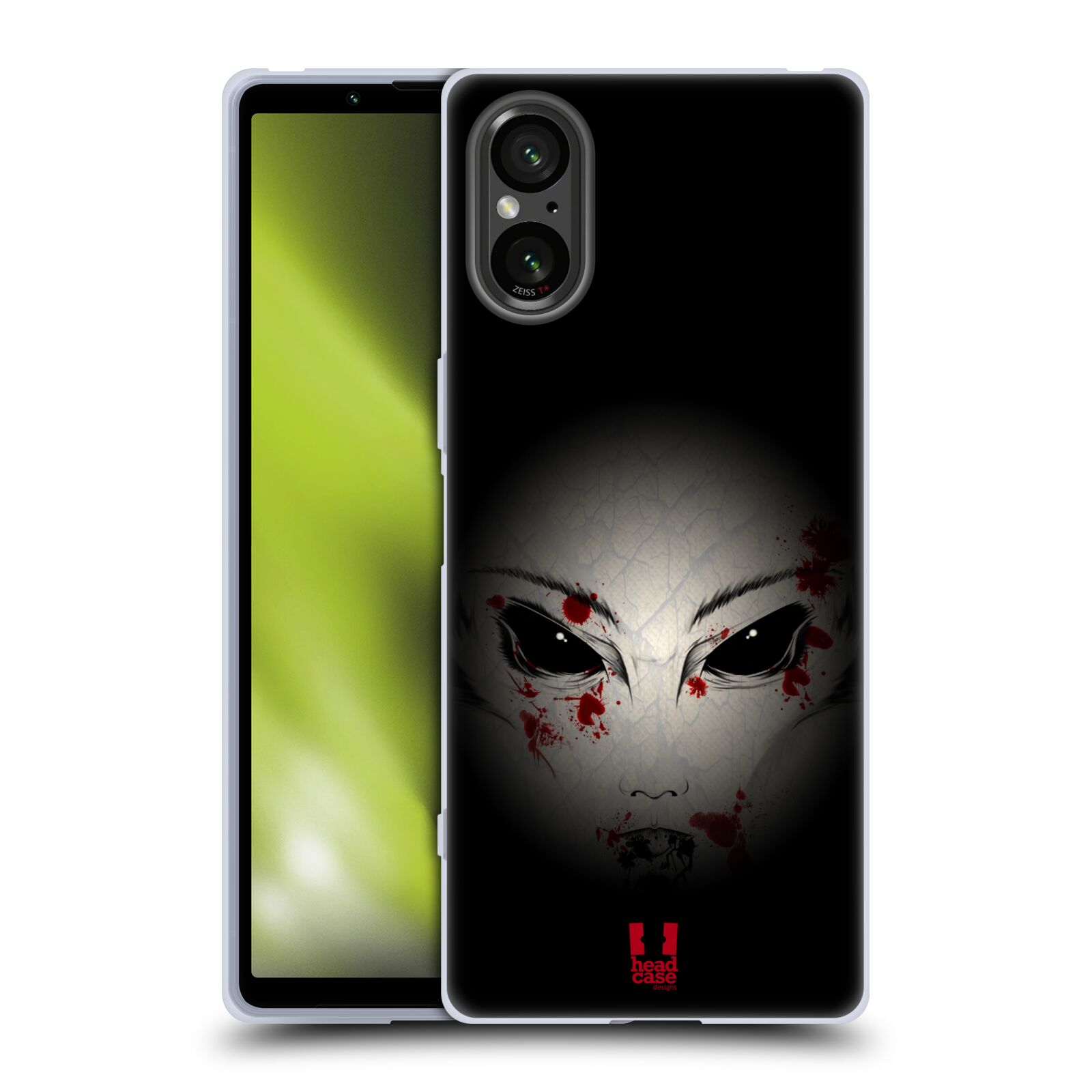 Silikonové pouzdro na mobil Sony Xperia 5 V - Head Case - Macabre (Silikonový kryt, obal, pouzdro na mobilní telefon Sony Xperia 5 V s motivem Macabre)