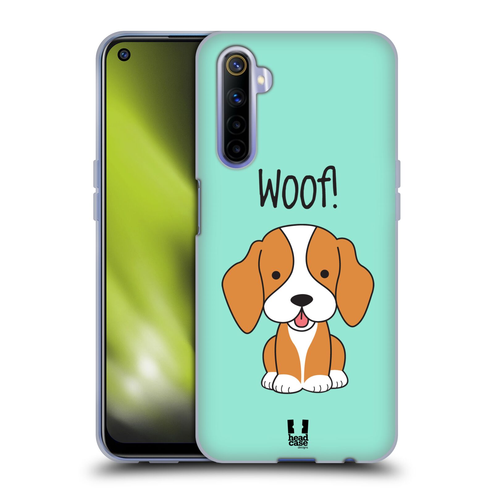HEAD CASE DESIGNS HAPPY PUPPIES SOFT GEL CASE FOR REALME PHONES - 第 8/27 張圖片