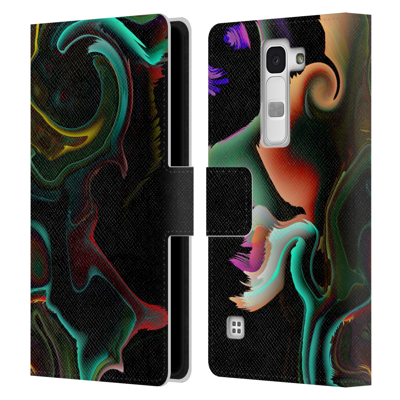 OFFICIAL HAROULITA ASSORTED DESIGNS LEATHER BOOK WALLET CASE FOR LG PHONES 2 - Picture 8 of 11