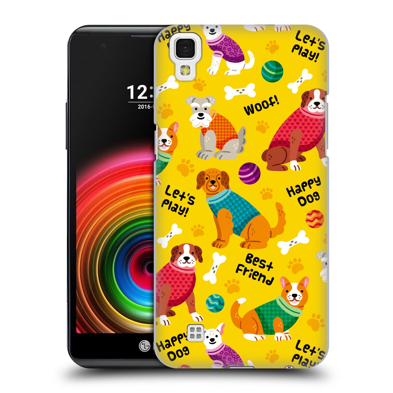 FUNDA TRASERA RÍGIDA OFICIAL HAROULITA GATOS Y PERROS PARA TELÉFONOS LG 2 - Imagen 10 de 15