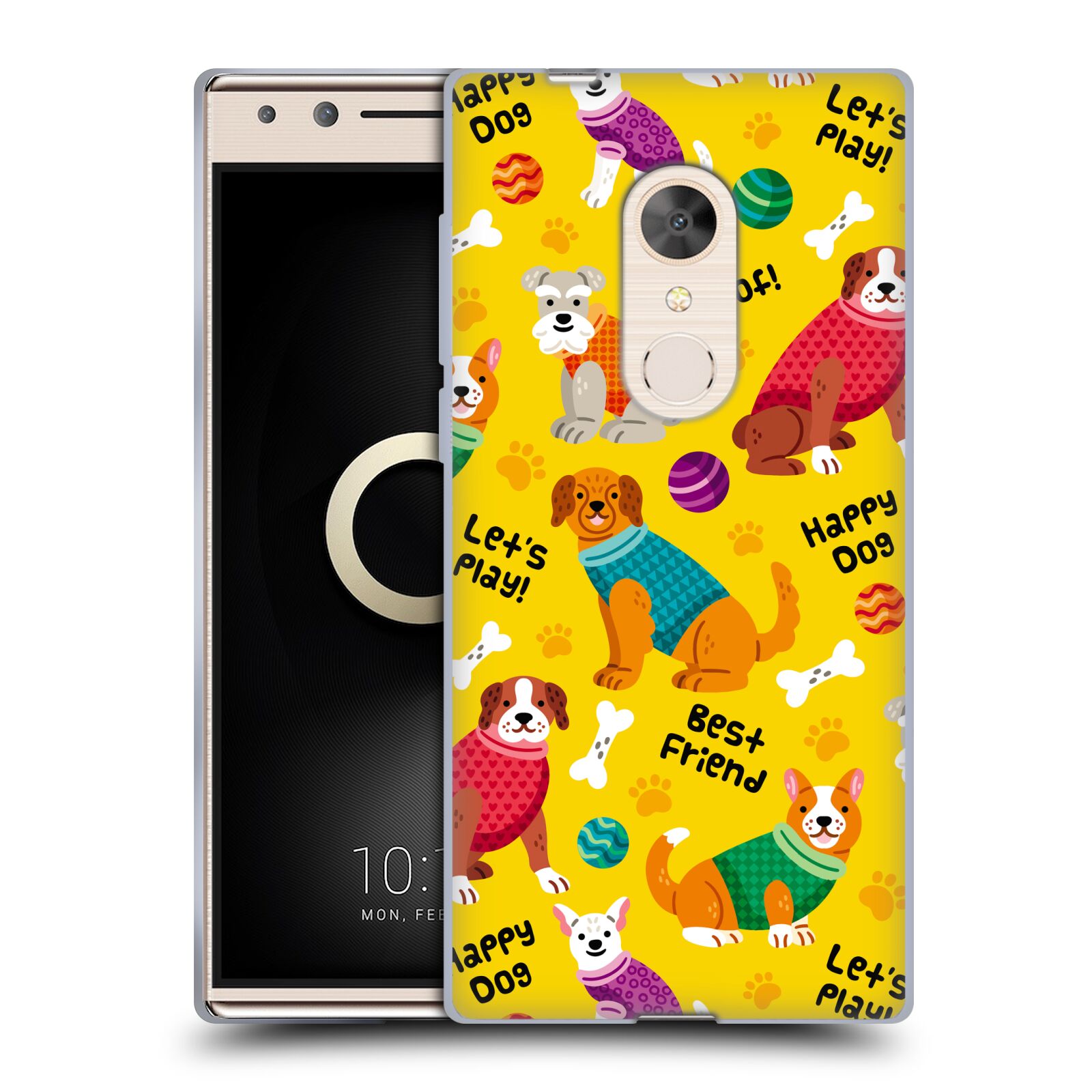 OFFICIAL HAROULITA CATS AND DOGS SOFT GEL CASE FOR ALCATEL PHONES - Picture 11 of 16