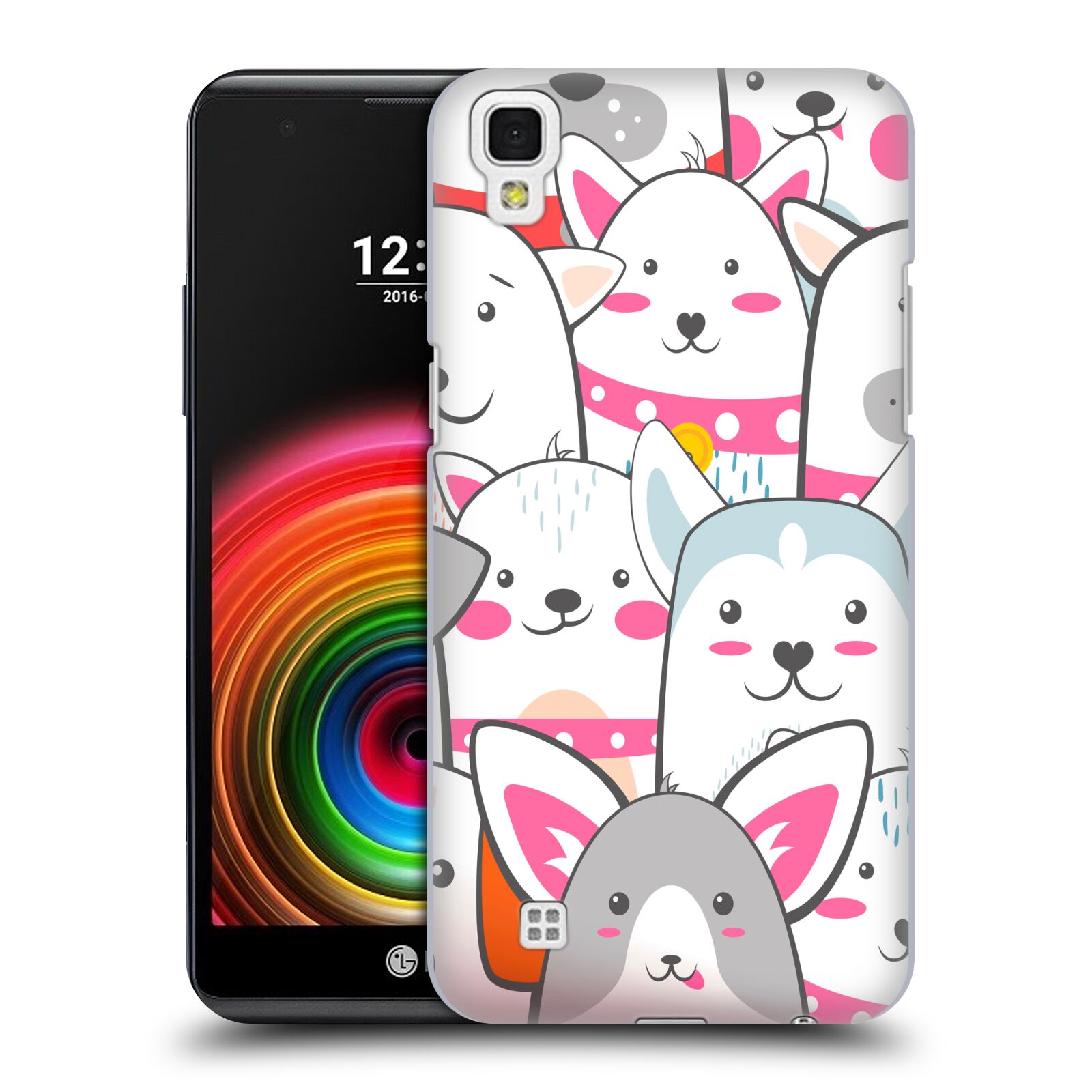 FUNDA TRASERA RÍGIDA OFICIAL HAROULITA GATOS Y PERROS PARA TELÉFONOS LG 2 - Imagen 13 de 15