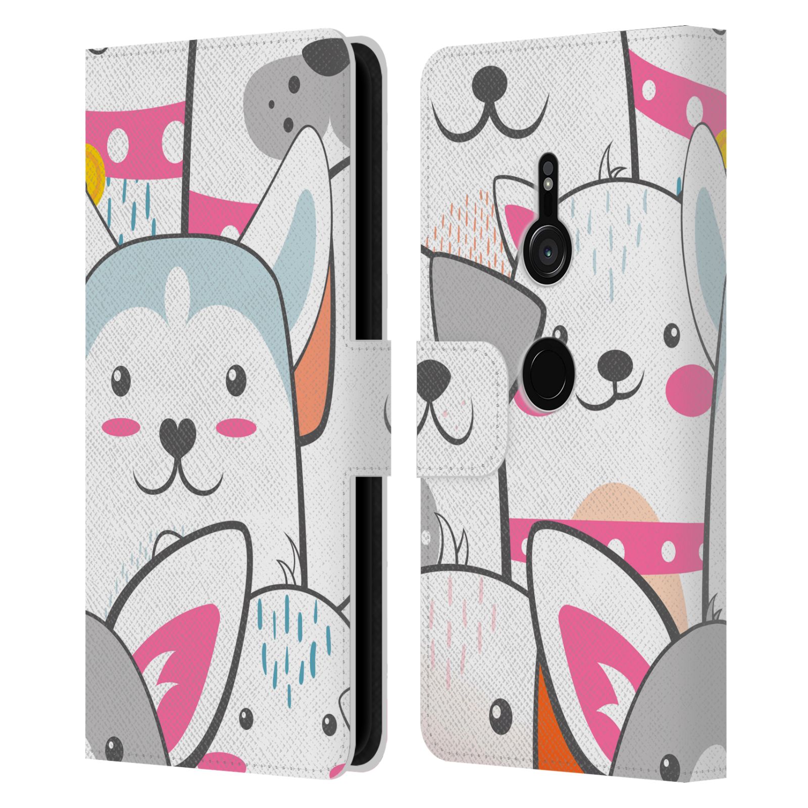 OFFICIAL HAROULITA CATS AND DOGS LEATHER BOOK WALLET CASE FOR SONY PHONES 1 - 第 13/15 張圖片