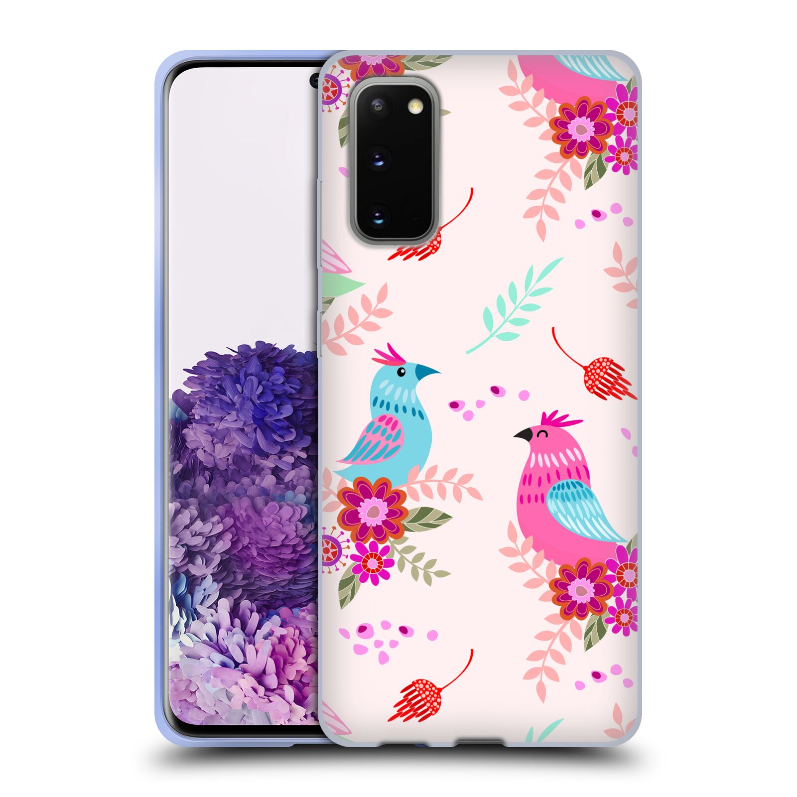 OFFICIAL HAROULITA CUTE FLOWER PATTERN SOFT GEL CASE FOR SAMSUNG PHONES 1 - Picture 10 of 15