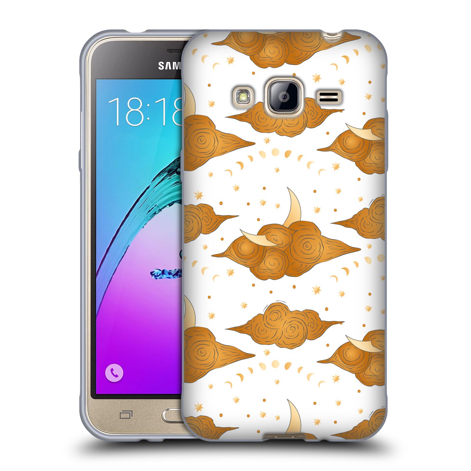 COQUE OFFICIELLE HAROULITA CELESTIAL économies OR GEL SOUPLE POUR TÉLÉPHONES SAMSUNG 3