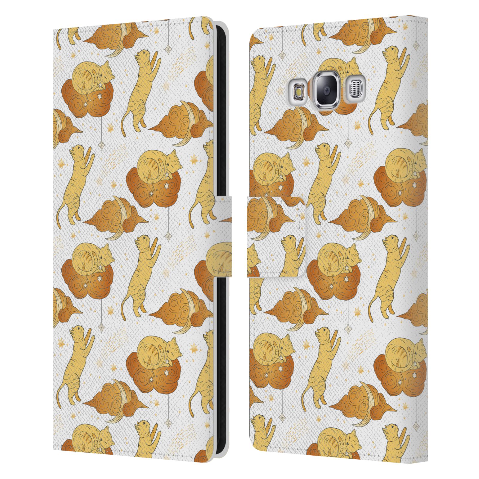 OFFICIAL HAROULITA CELESTIAL GOLD LEATHER BOOK WALLET CASE FOR SAMSUNG PHONES 3 - Picture 8 of 15