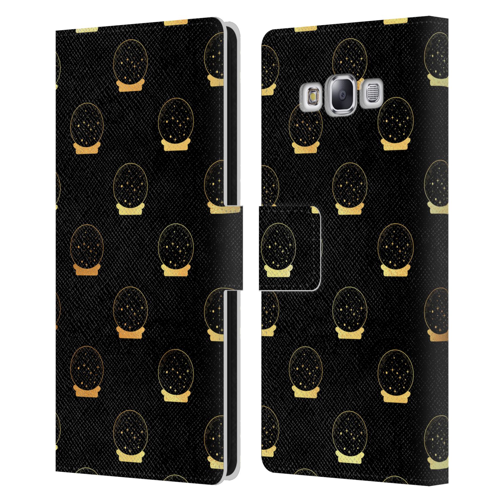 OFFICIAL HAROULITA CELESTIAL GOLD LEATHER BOOK WALLET CASE FOR SAMSUNG PHONES 3 - Picture 11 of 15