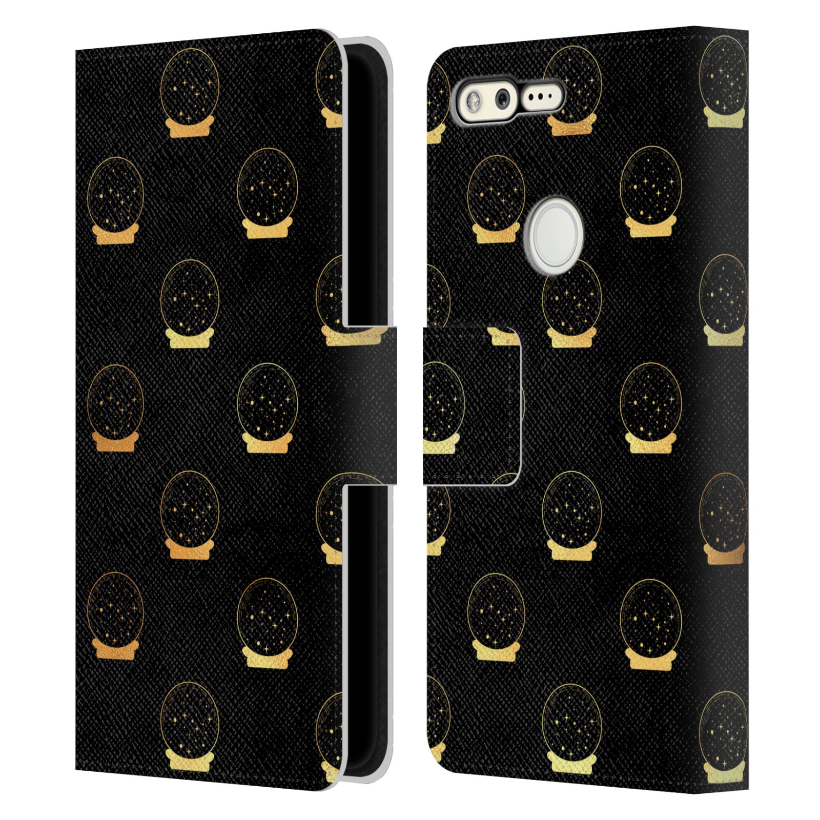 OFFICIAL HAROULITA CELESTIAL GOLD LEATHER BOOK WALLET CASE FOR GOOGLE PHONES - Picture 11 of 15
