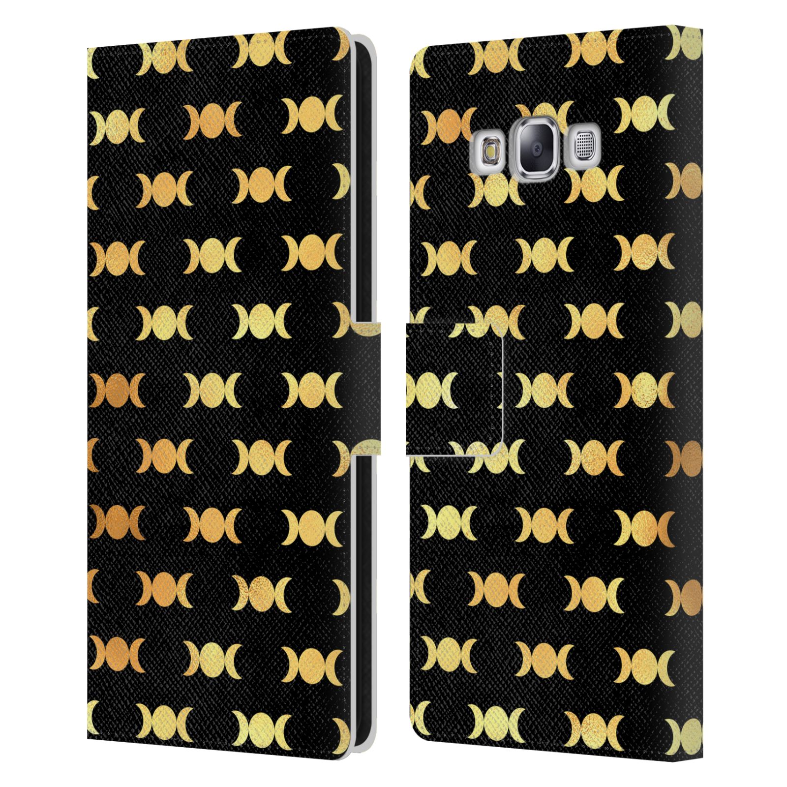 OFFICIAL HAROULITA CELESTIAL GOLD LEATHER BOOK WALLET CASE FOR SAMSUNG PHONES 3 - Picture 12 of 15