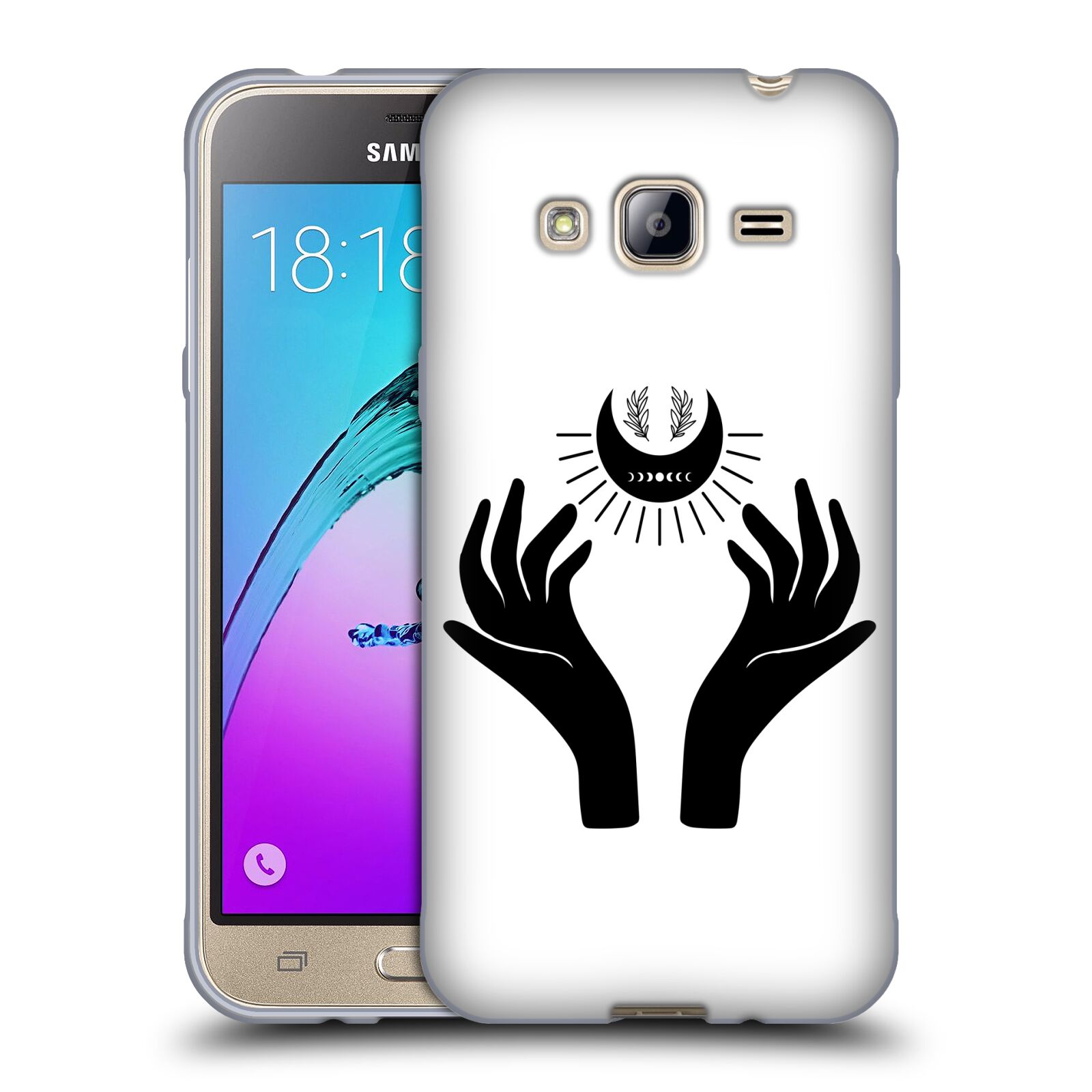 COQUE GEL SOUPLE OFFICIELLE HAROULITA TATOUAGE vendu CÉLESTE POUR TÉLÉPHONES SAMSUNG 3