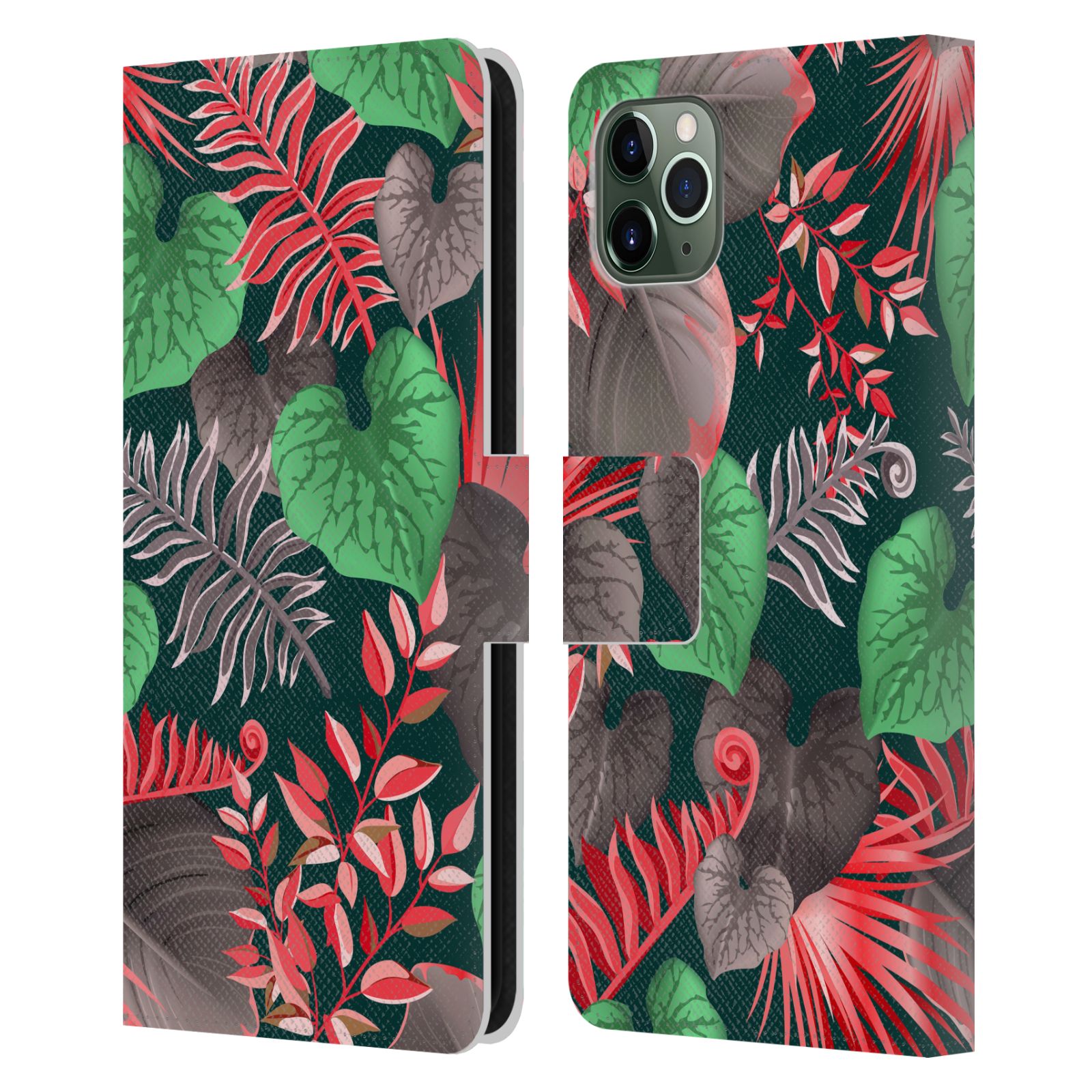 OFFICIAL HAROULITA ETHNIC PATTERN LEATHER BOOK CASE FOR APPLE iPHONE PHONES - Picture 10 of 16