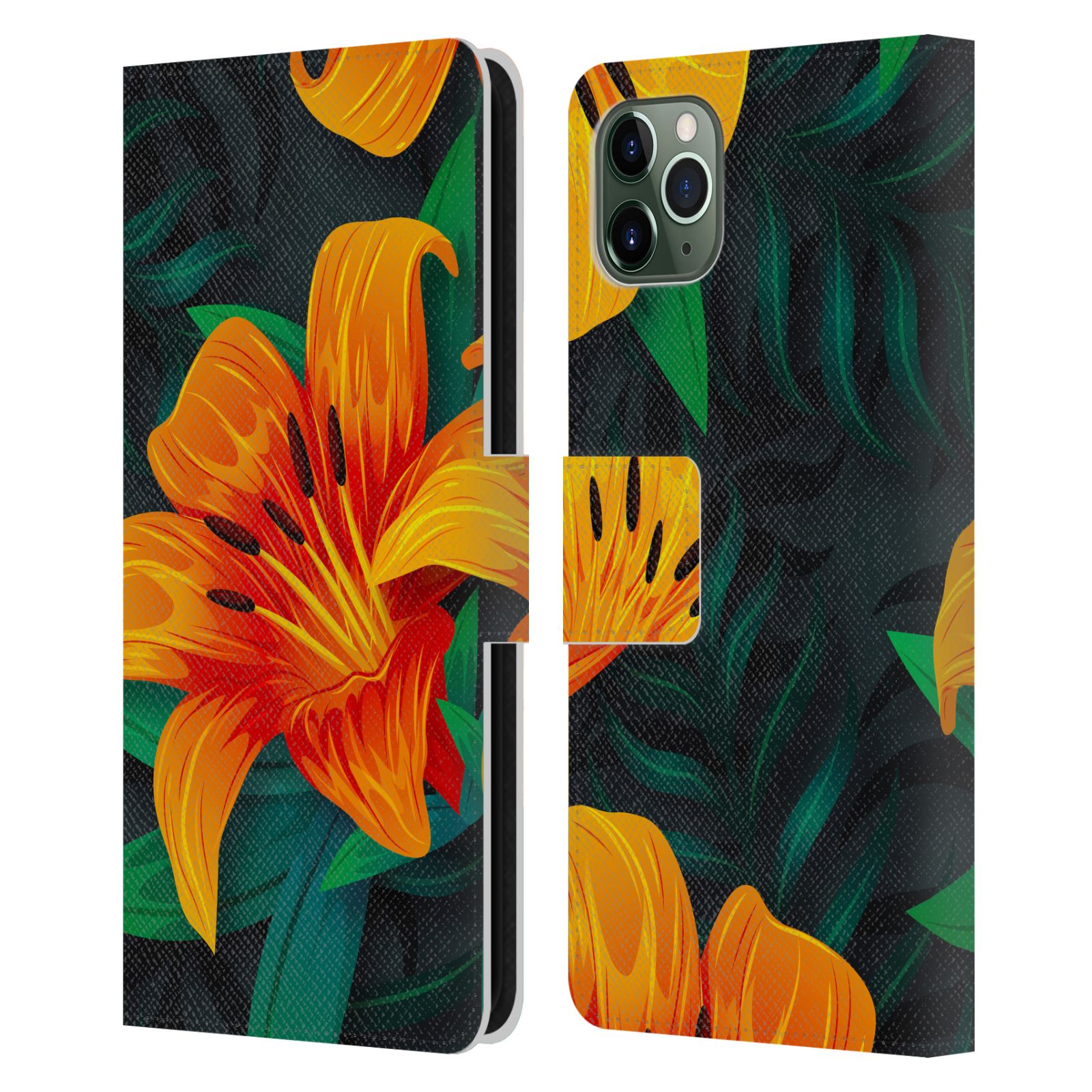 OFFICIAL HAROULITA ETHNIC PATTERN LEATHER BOOK CASE FOR APPLE iPHONE PHONES - Picture 16 of 16