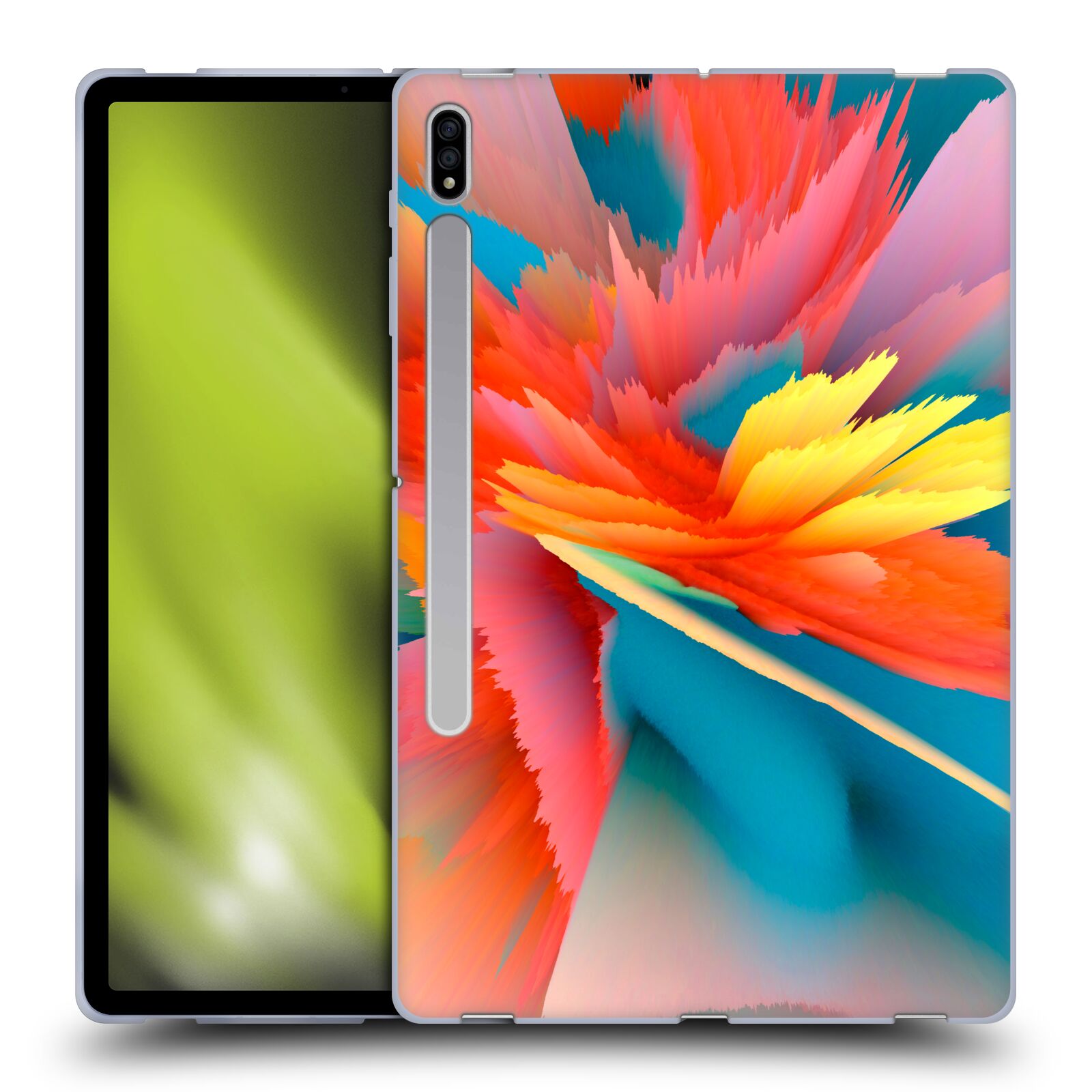 OFFICIAL HAROULITA FLORAL GLITCH 2 SOFT GEL CASE FOR SAMSUNG TABLETS 1 - Picture 8 of 17