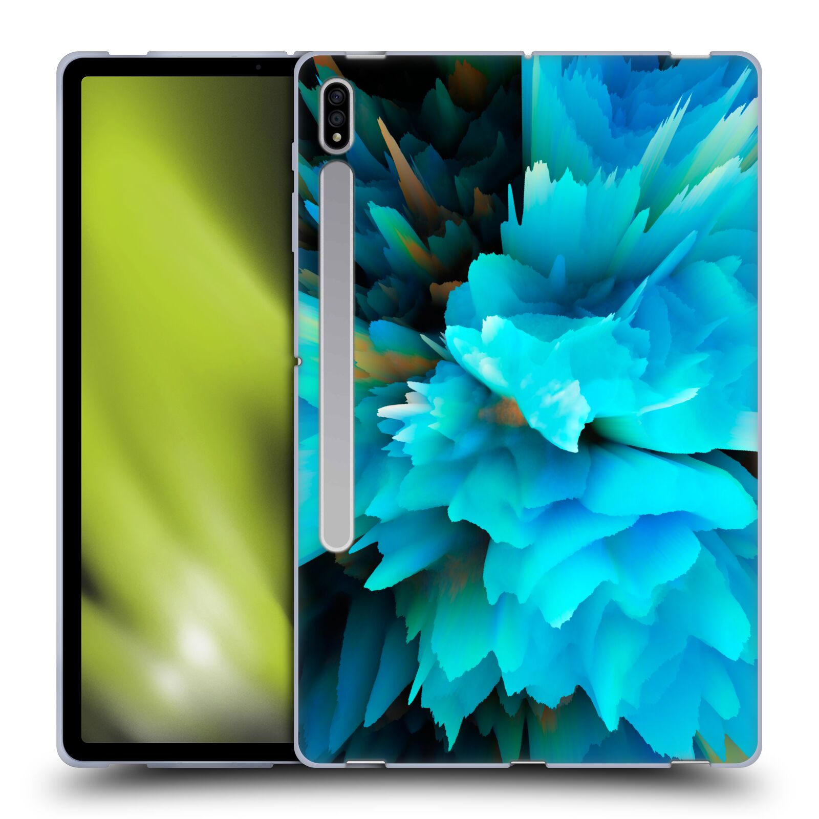 OFFICIAL HAROULITA FLORAL GLITCH 2 SOFT GEL CASE FOR SAMSUNG TABLETS 1 - Picture 9 of 17