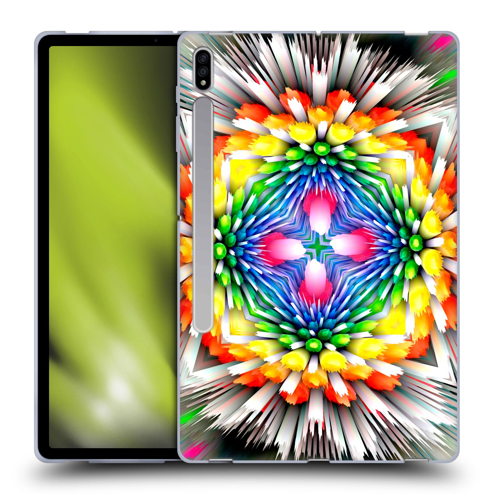 OFFICIAL HAROULITA FLORAL GLITCH 2 SOFT GEL CASE FOR SAMSUNG TABLETS 1 - Picture 10 of 17