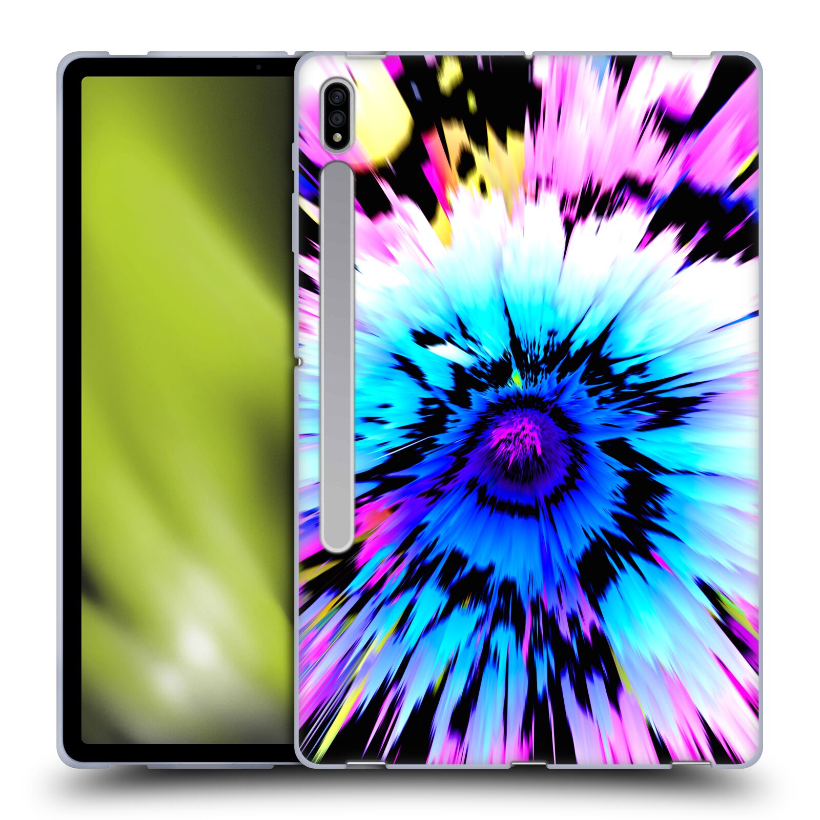 OFFICIAL HAROULITA FLORAL GLITCH 2 SOFT GEL CASE FOR SAMSUNG TABLETS 1 - Picture 11 of 17
