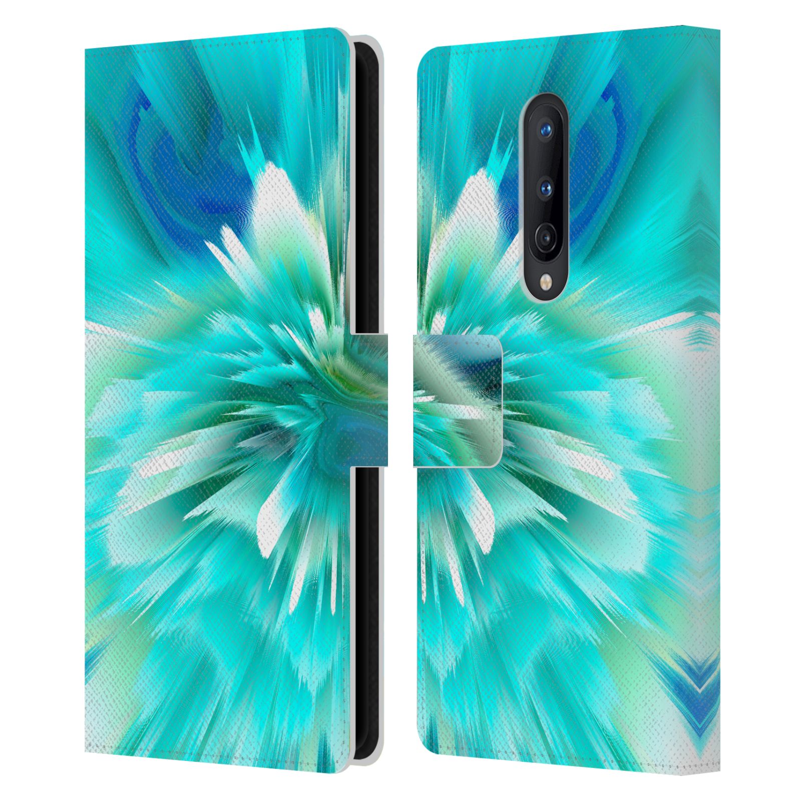 OFFICIAL HAROULITA FLORAL GLITCH 2 LEATHER BOOK WALLET CASE FOR ONEPLUS PHONES - Picture 17 of 17