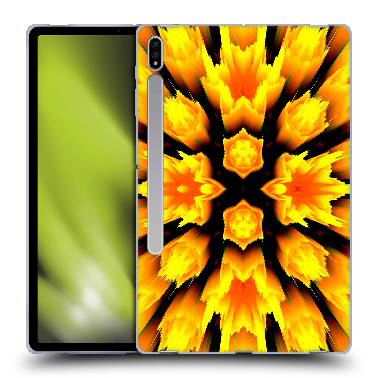 OFFICIAL HAROULITA FLORAL GLITCH 2 SOFT GEL CASE FOR SAMSUNG TABLETS 1 - Picture 13 of 17