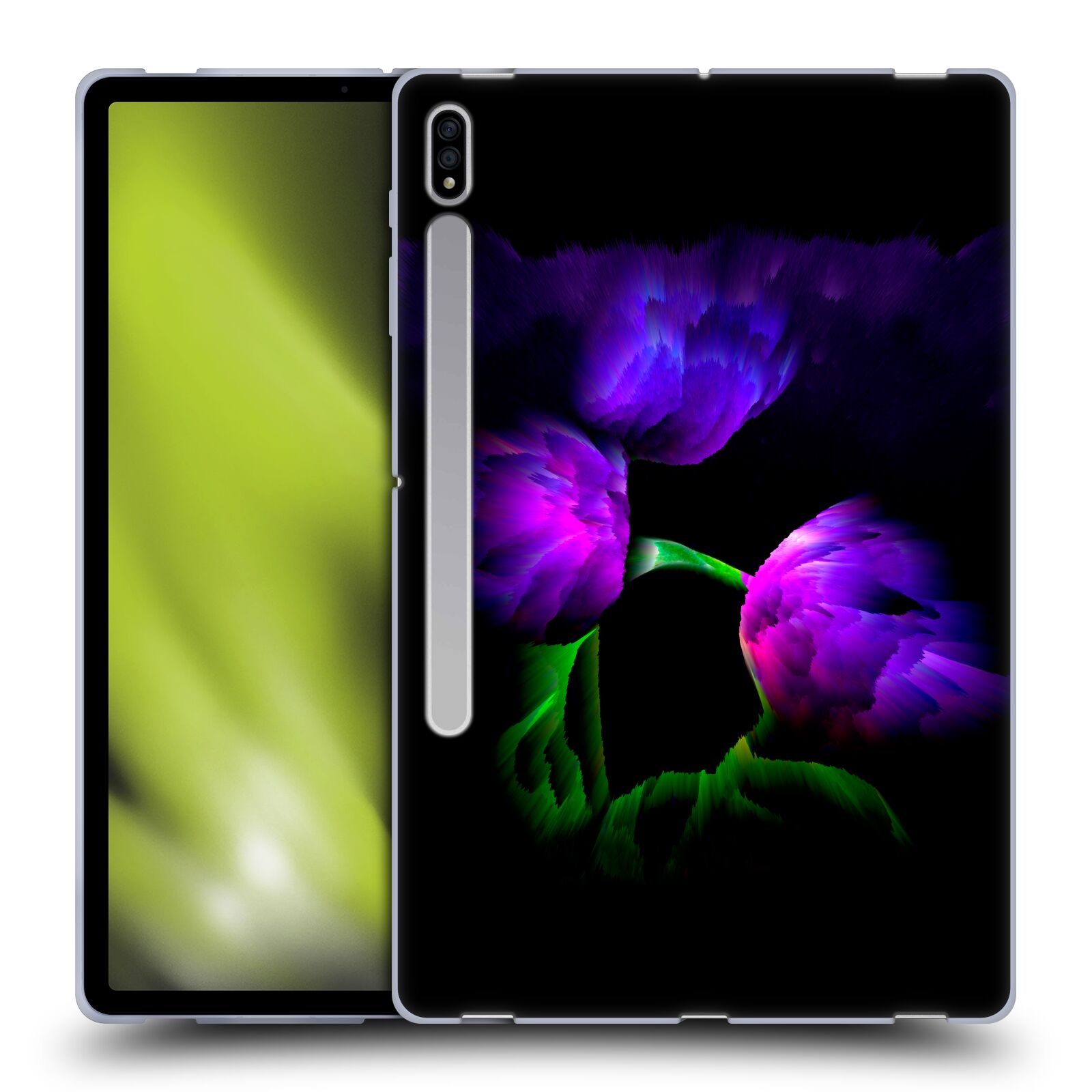 OFFICIAL HAROULITA FLORAL GLITCH 2 SOFT GEL CASE FOR SAMSUNG TABLETS 1 - Picture 16 of 17