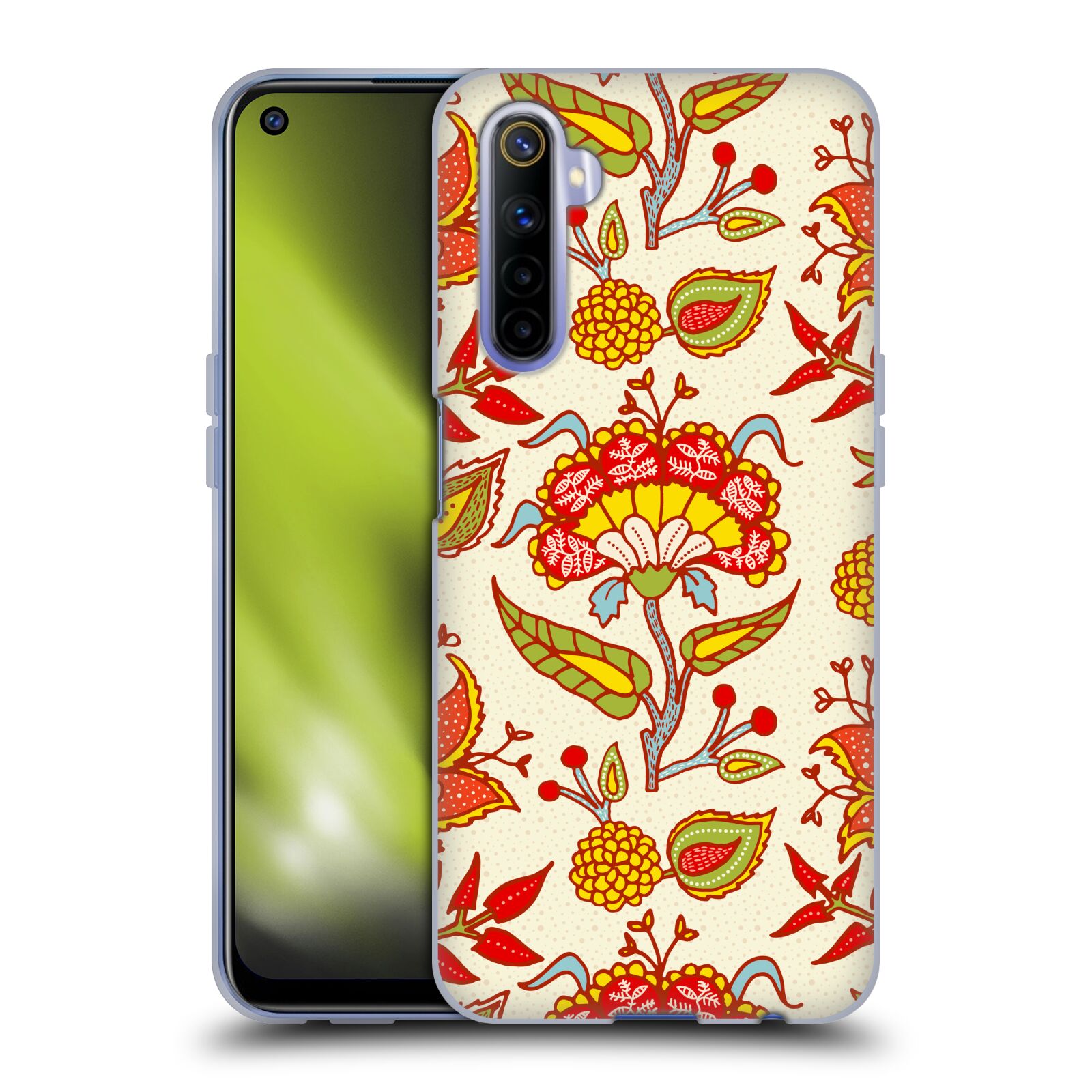 OFFICIAL HAROULITA FLOWER MIX SOFT GEL CASE FOR REALME PHONES - 第 10/20 張圖片