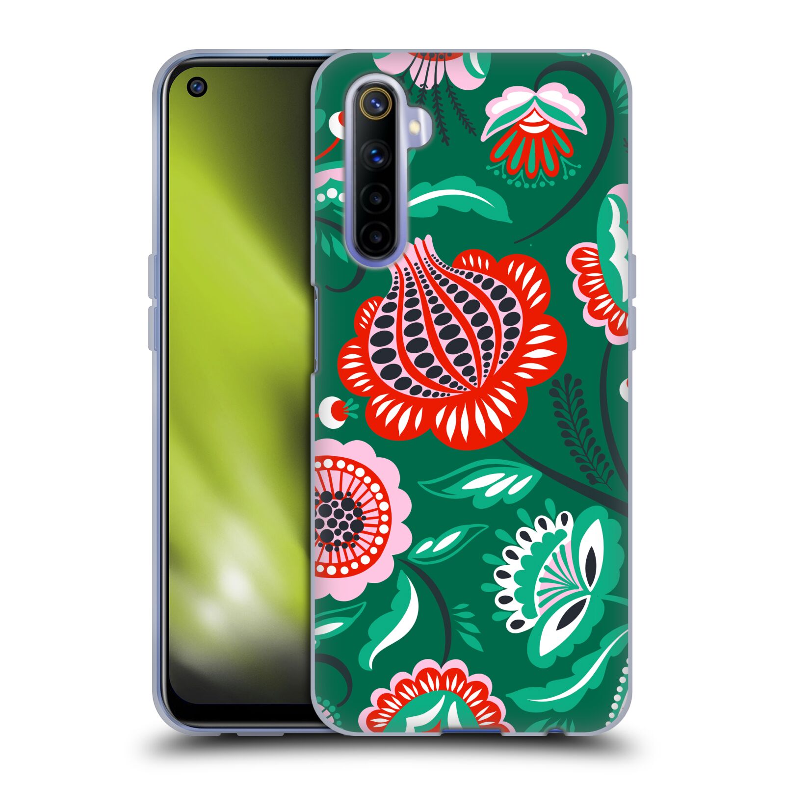 OFFICIAL HAROULITA FLOWER MIX SOFT GEL CASE FOR REALME PHONES - 第 11/20 張圖片