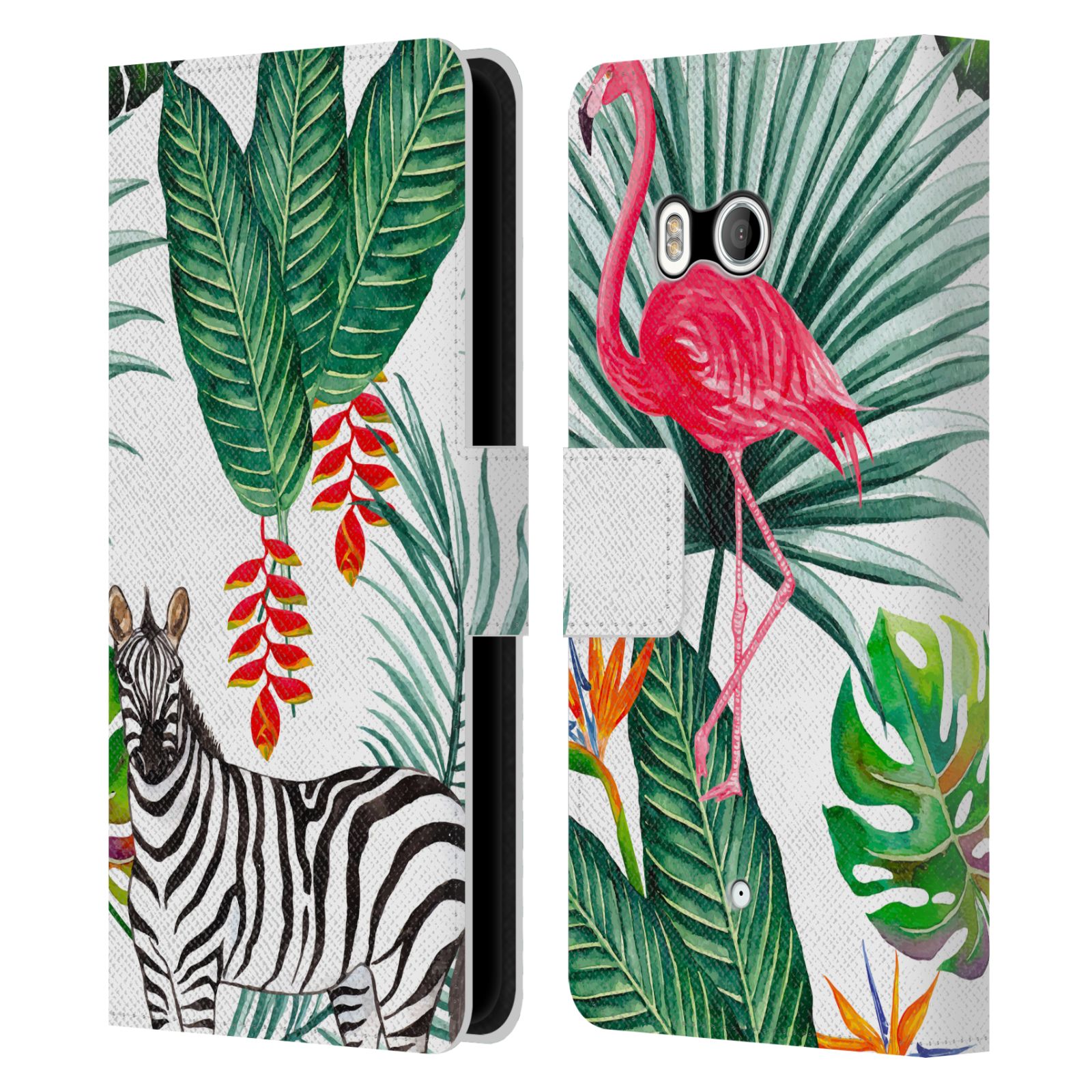 OFFICIAL HAROULITA FLOWER MIX LEATHER BOOK WALLET CASE FOR HTC PHONES 1 - Picture 7 of 7