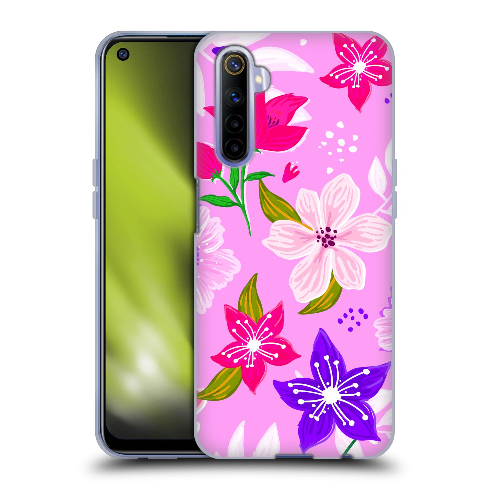 OFFICIAL HAROULITA FLOWER MIX SOFT GEL CASE FOR REALME PHONES - 第 13/20 張圖片