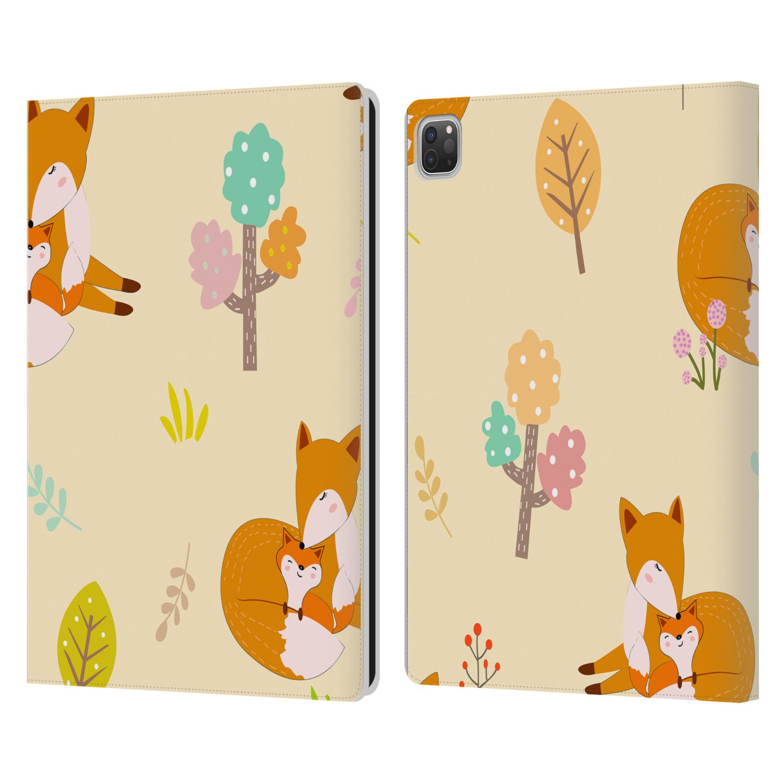 OFFICIAL HAROULITA FOREST LEATHER BOOK CASE FOR APPLE iPAD - Picture 8 of 18