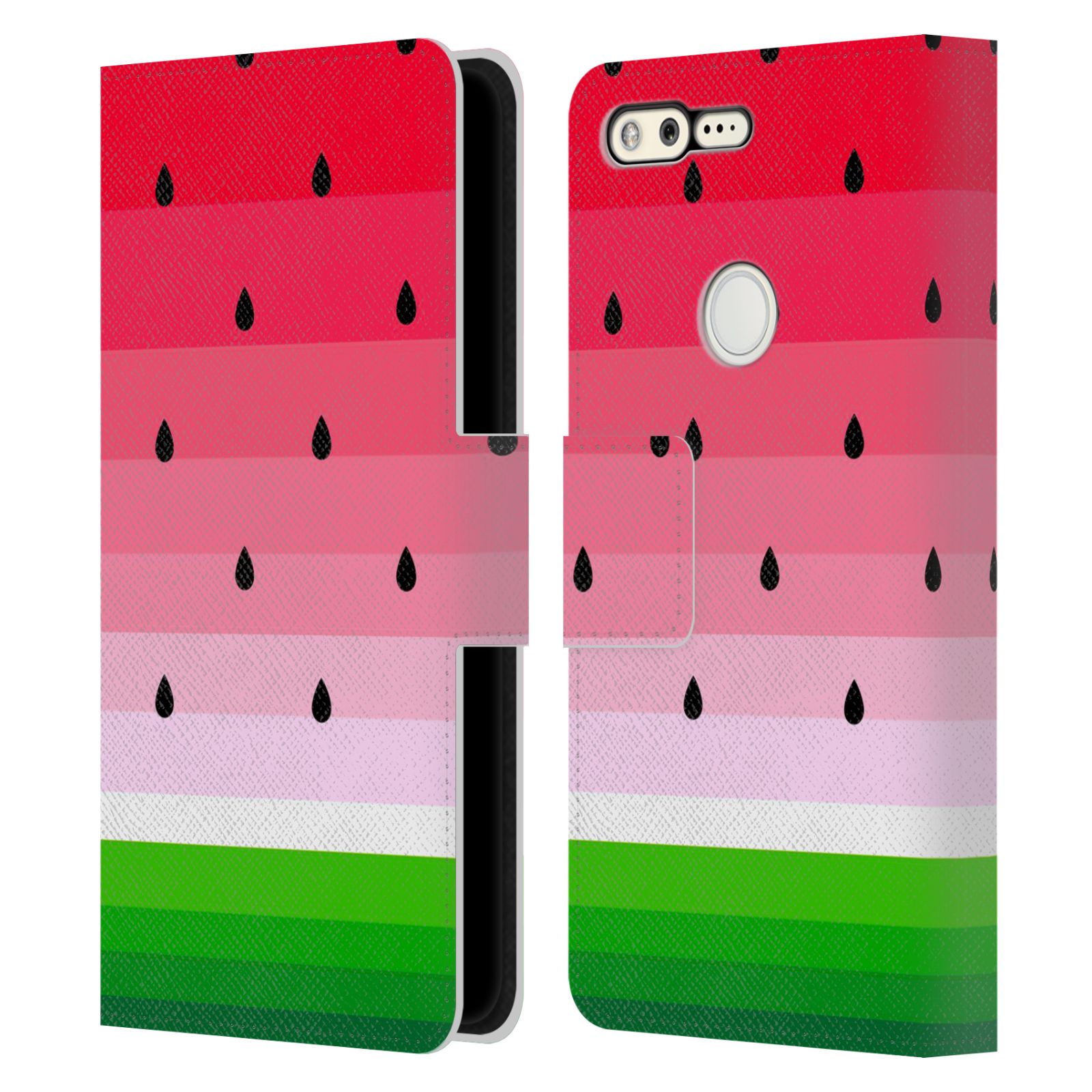 OFFICIAL HAROULITA FRUITS LEATHER BOOK WALLET CASE COVER FOR GOOGLE PHONES