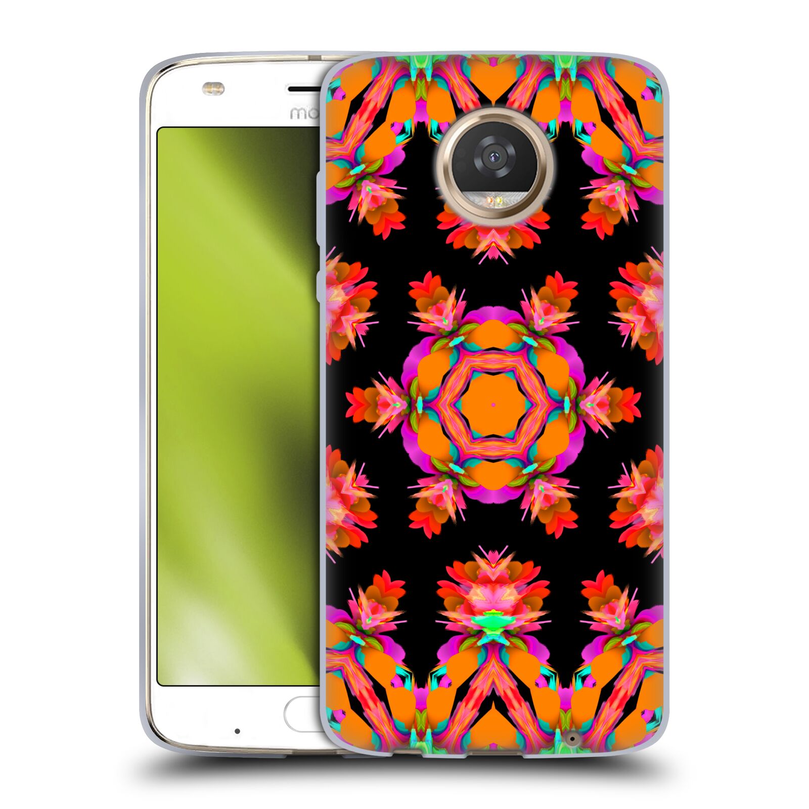 FUNDA OFICIAL HAROULITA CALEIDOSCOPIO GEL SUAVE PARA TELÉFONOS MOTOROLA 2 - Imagen 10 de 14