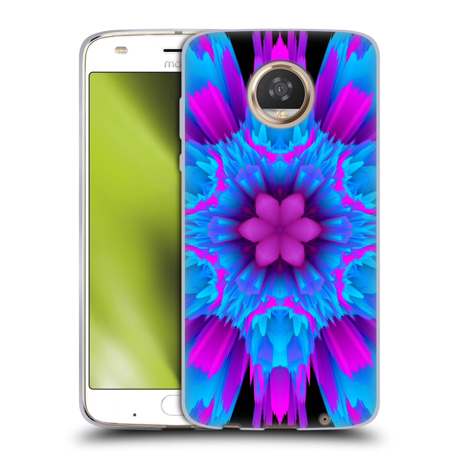 FUNDA OFICIAL HAROULITA CALEIDOSCOPIO GEL SUAVE PARA TELÉFONOS MOTOROLA 2 - Imagen 11 de 14