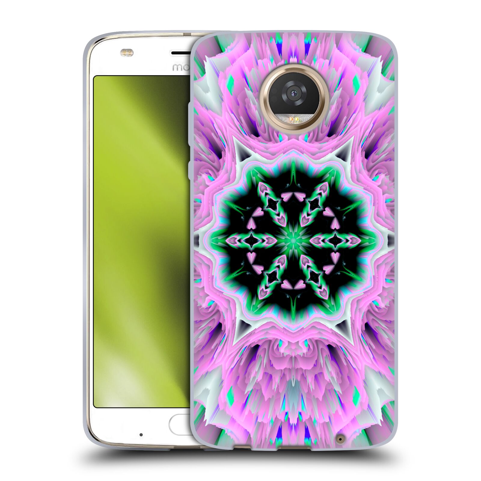 FUNDA OFICIAL HAROULITA CALEIDOSCOPIO GEL SUAVE PARA TELÉFONOS MOTOROLA 2 - Imagen 12 de 14