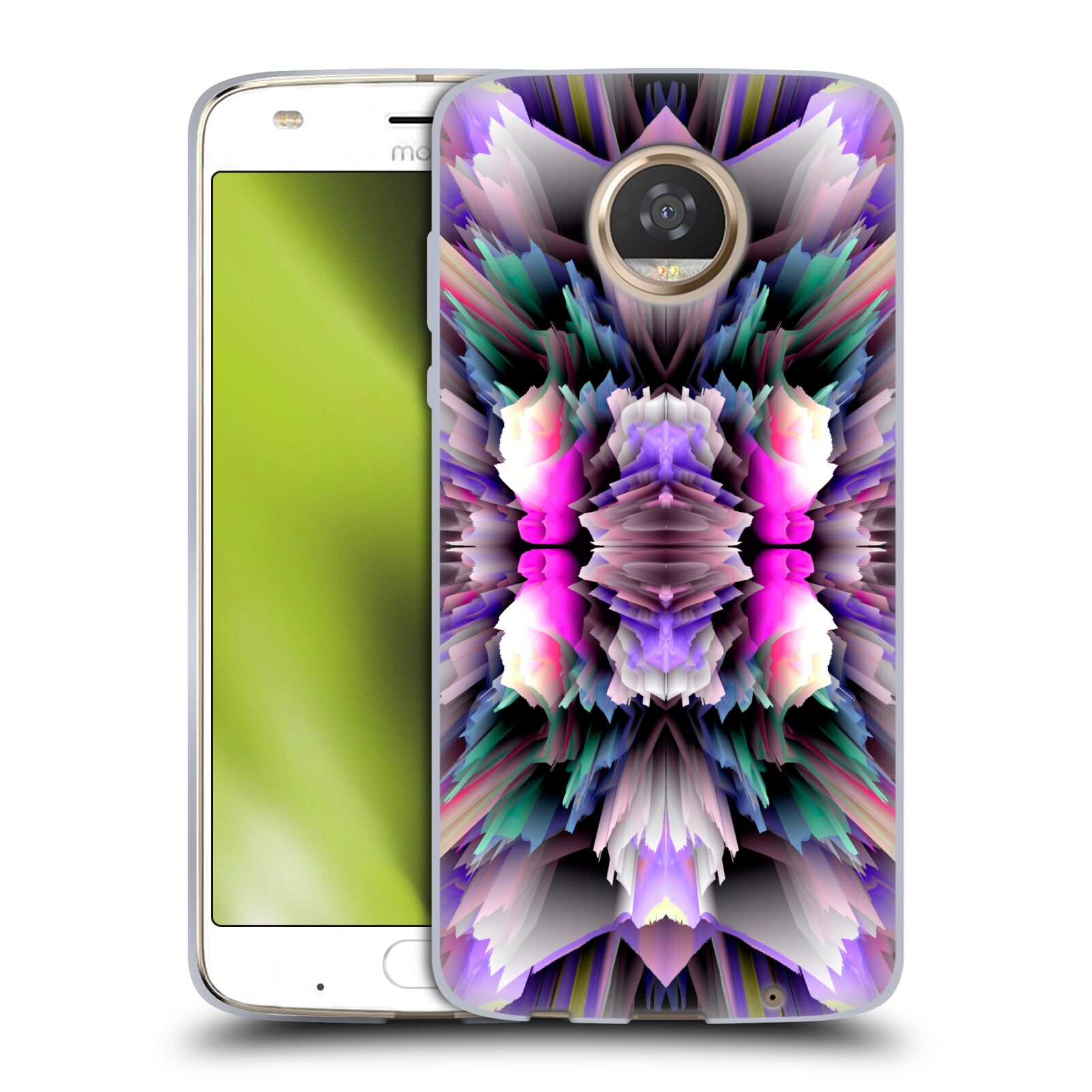 FUNDA OFICIAL HAROULITA CALEIDOSCOPIO GEL SUAVE PARA TELÉFONOS MOTOROLA 2 - Imagen 13 de 14