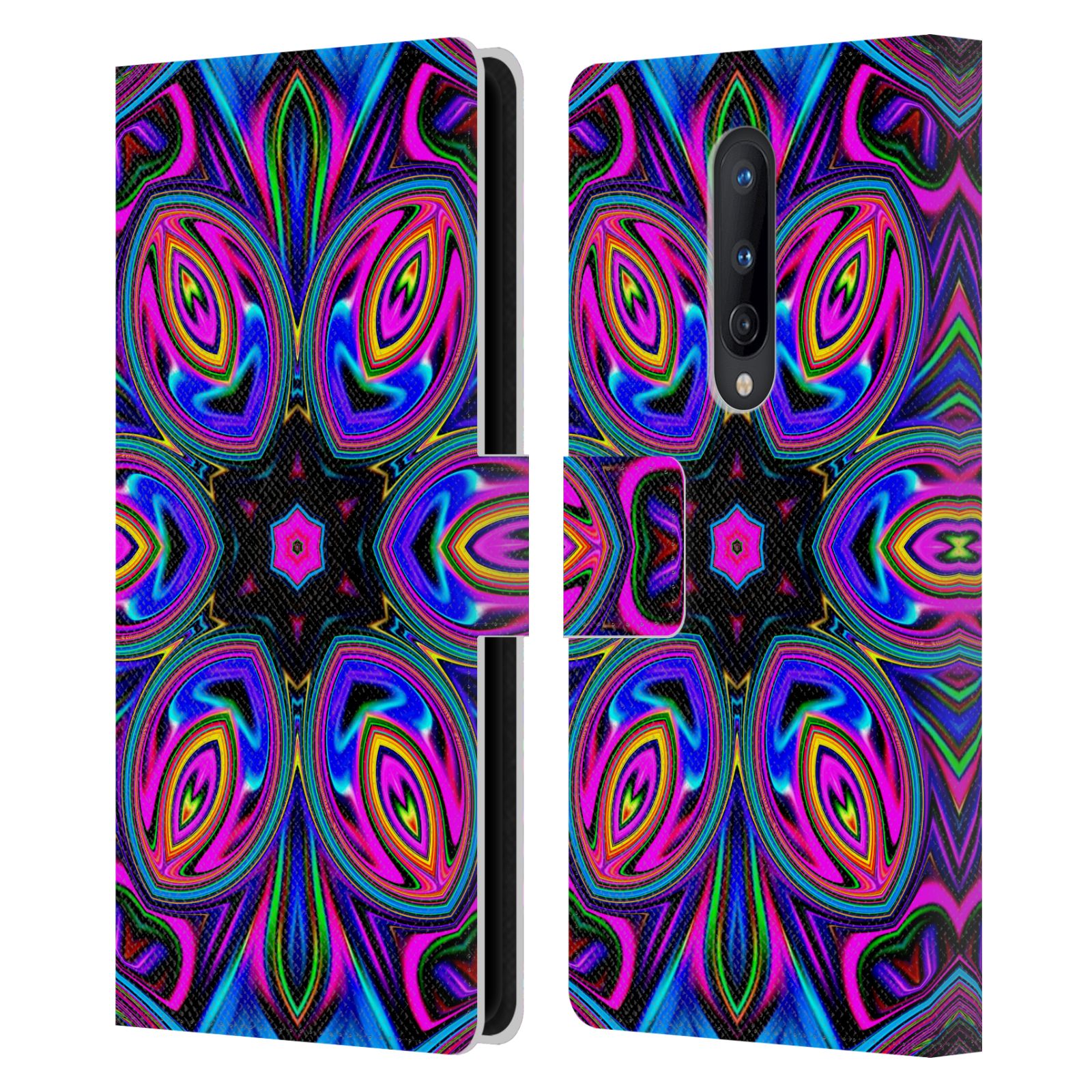 OFFICIAL HAROULITA KALEIDOSCOPE LEATHER BOOK WALLET CASE FOR BLACKBERRY ONEPLUS - Picture 9 of 13