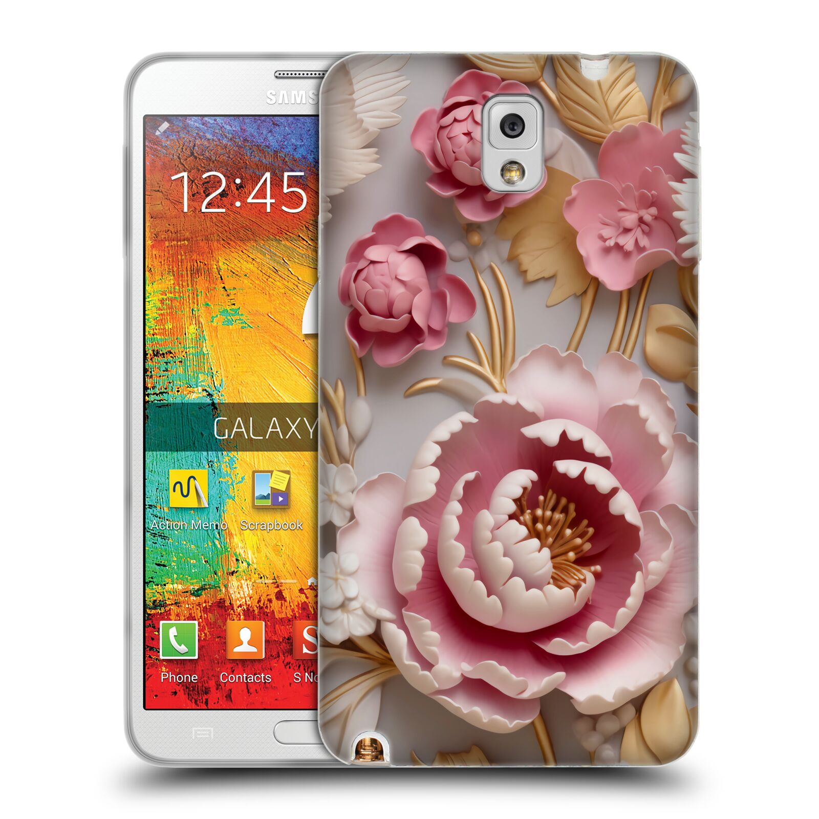 OFFIZIELLE HAROULITA BLÄTTER UND BLUMEN SOFT GEL HANDYHÜLLE FÜR SAMSUNG HANDYS 2 - Bild 15 von 15