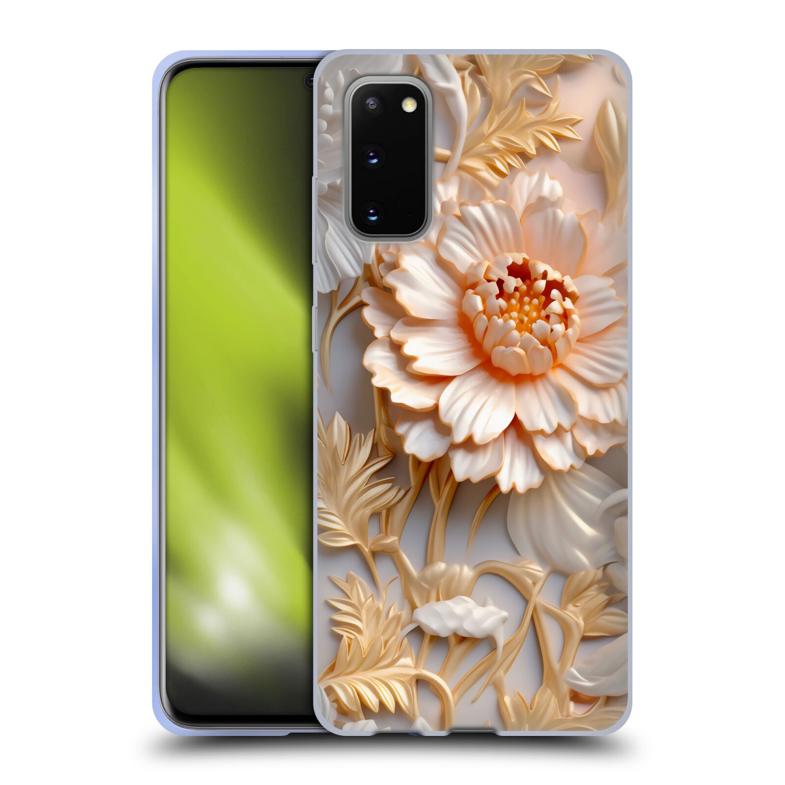 OFFICIAL HAROULITA LEAVES AND FLOWERS SOFT GEL CASE FOR SAMSUNG PHONES 1 - 第 10/10 張圖片