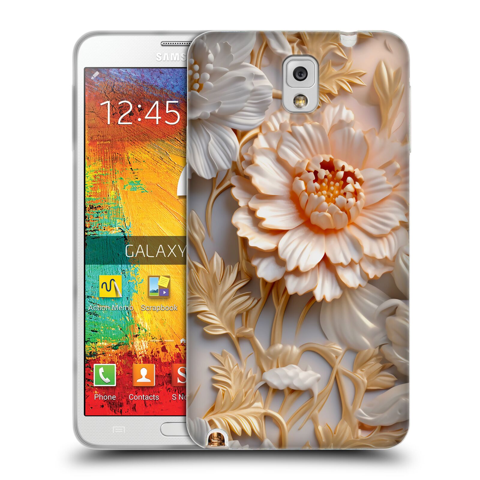 OFFIZIELLE HAROULITA BLÄTTER UND BLUMEN SOFT GEL HANDYHÜLLE FÜR SAMSUNG HANDYS 2 - Bild 12 von 15