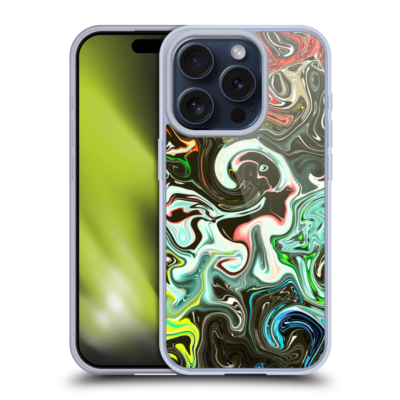 OFFICIEL HAROULITA MARBRE LIQUIDE ÉTUI COQUE EN GEL POUR APPLE iPHONE TÉLÉPHONES - Bild 8 von 14