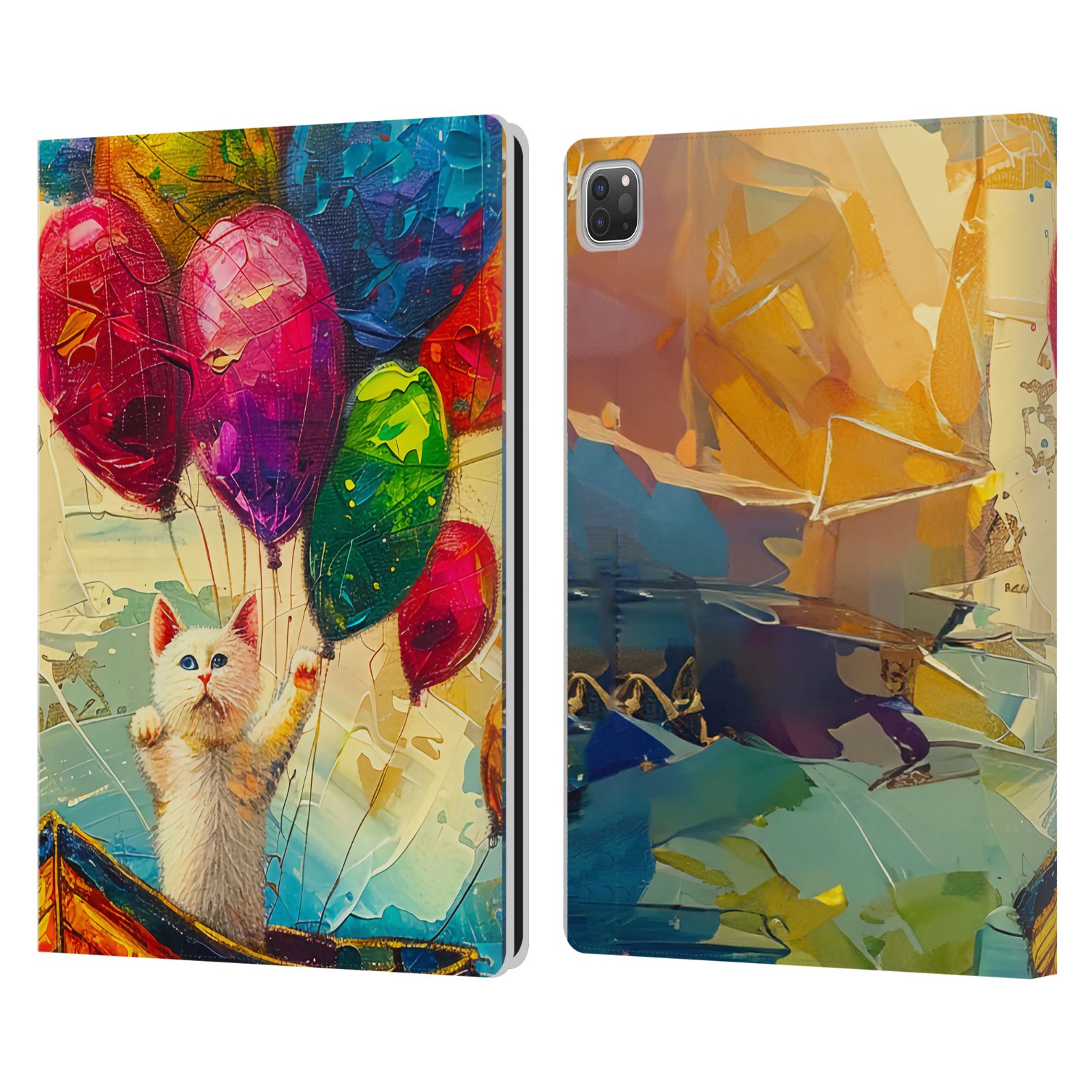 OFFICIAL HAROULITA MIX ART ANIMALS LEATHER BOOK WALLET CASE COVER FOR APPLE iPAD - Picture 9 of 13