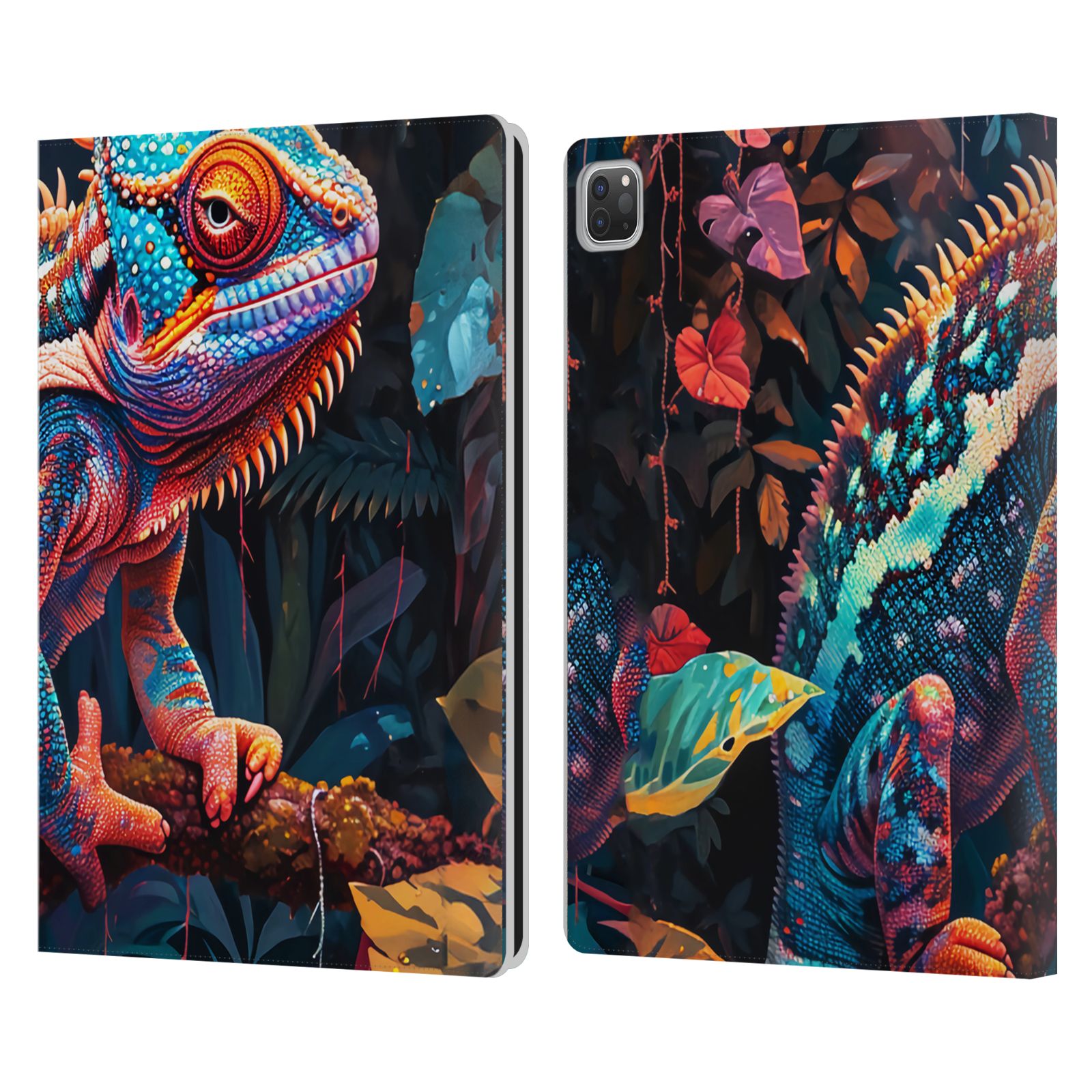 OFFICIAL HAROULITA MIX ART ANIMALS LEATHER BOOK WALLET CASE COVER FOR APPLE iPAD - Picture 10 of 13