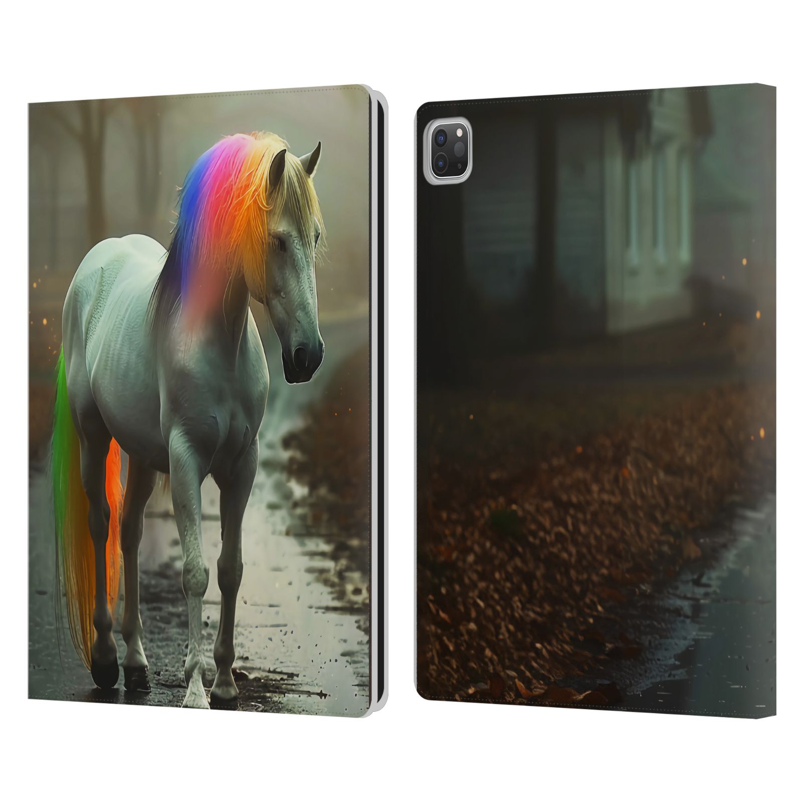 OFFICIAL HAROULITA MIX ART ANIMALS LEATHER BOOK WALLET CASE COVER FOR APPLE iPAD - Picture 13 of 13