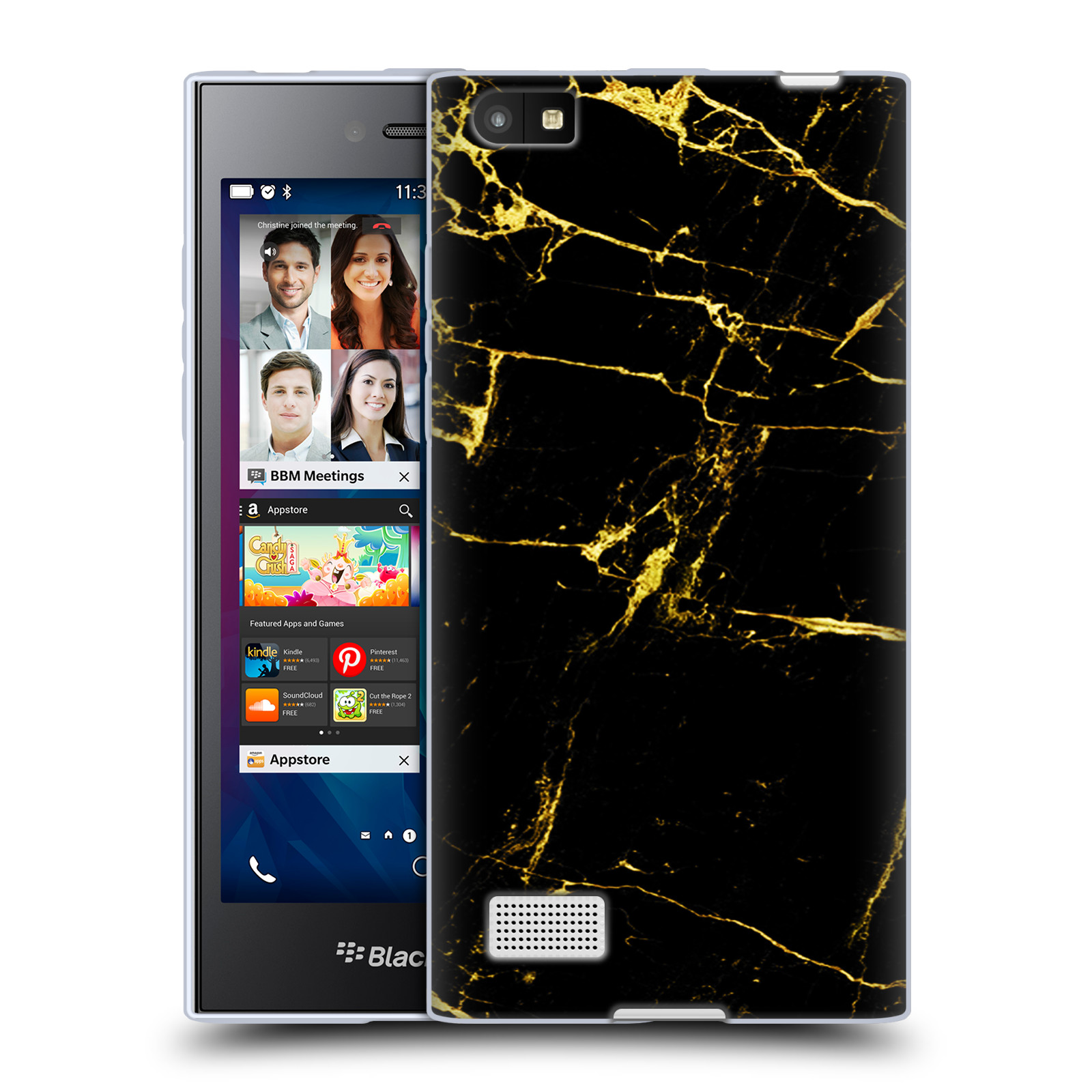 OFFICIAL HAROULITA MARBLE GEL CASE FOR BLACKBERRY PHONES - Picture 8 of 23