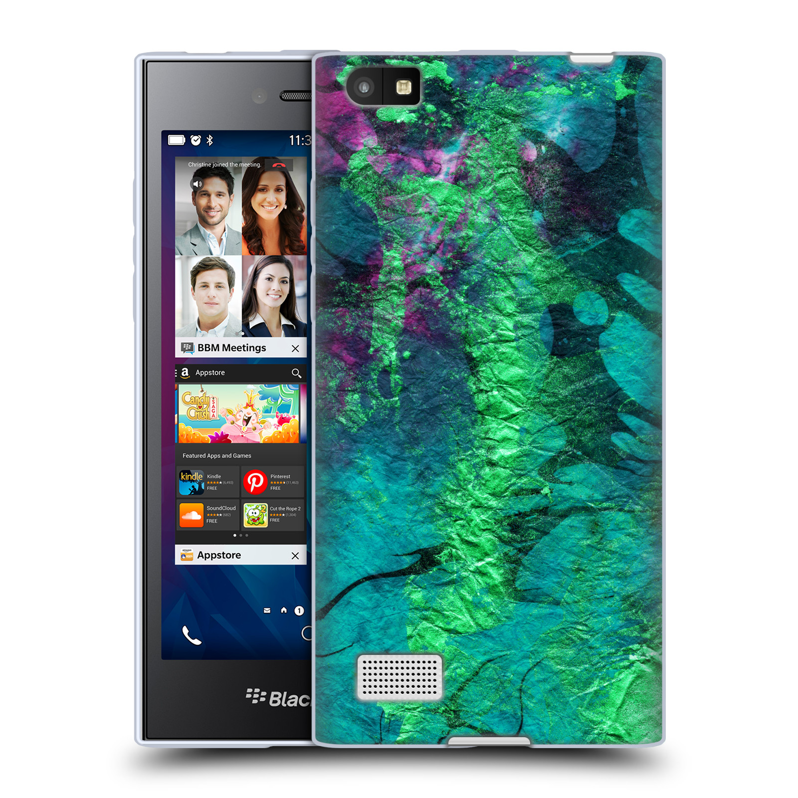 OFFICIAL HAROULITA MARBLE GEL CASE FOR BLACKBERRY PHONES - Picture 12 of 23