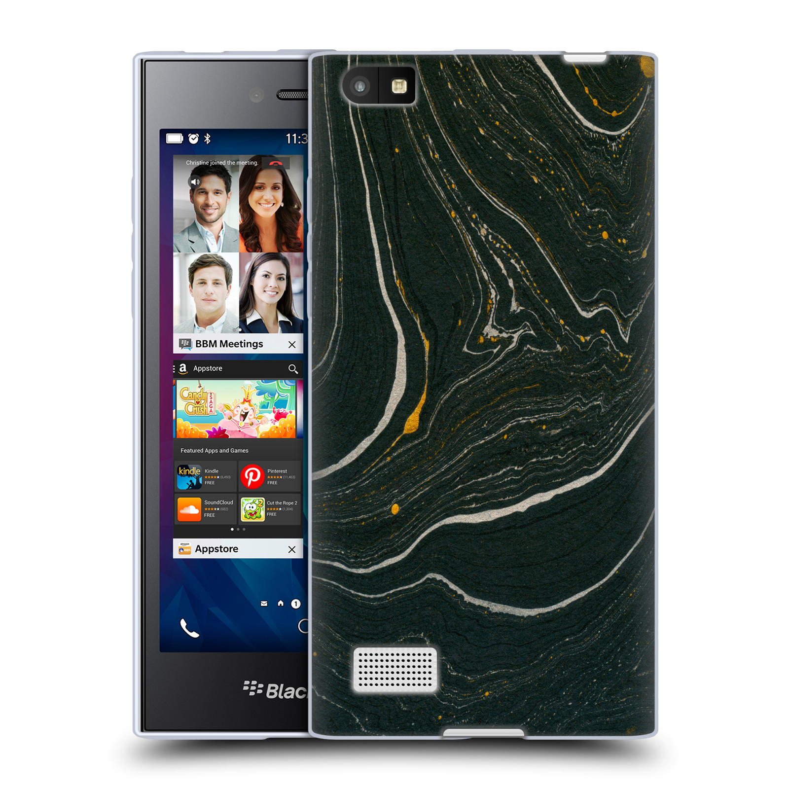 OFFICIAL HAROULITA MARBLE GEL CASE FOR BLACKBERRY PHONES - Picture 17 of 23