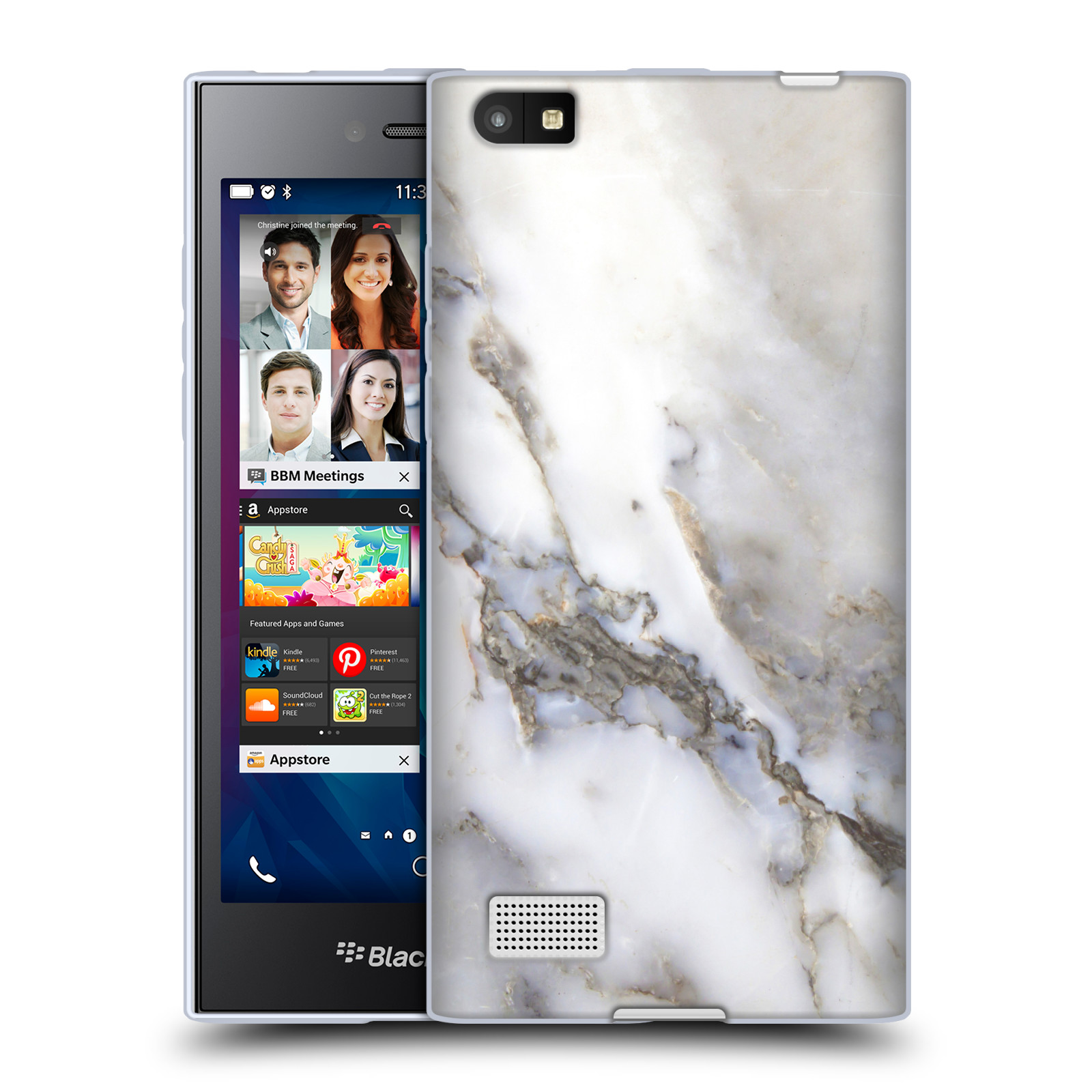 OFFICIAL HAROULITA MARBLE GEL CASE FOR BLACKBERRY PHONES - Picture 16 of 23