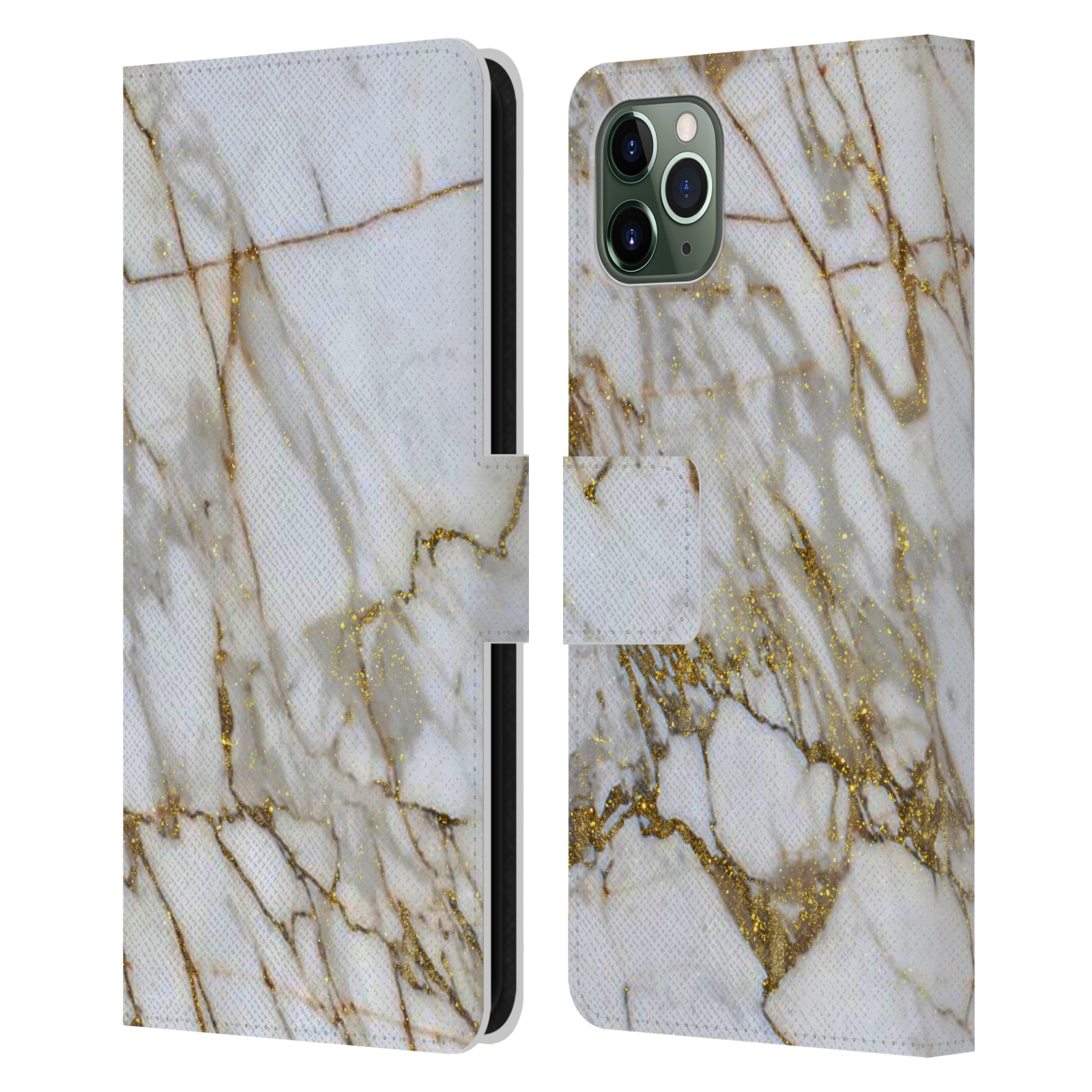 OFFICIAL HAROULITA MARBLE LEATHER BOOK WALLET CASE FOR APPLE iPHONE PHONES - Picture 9 of 14