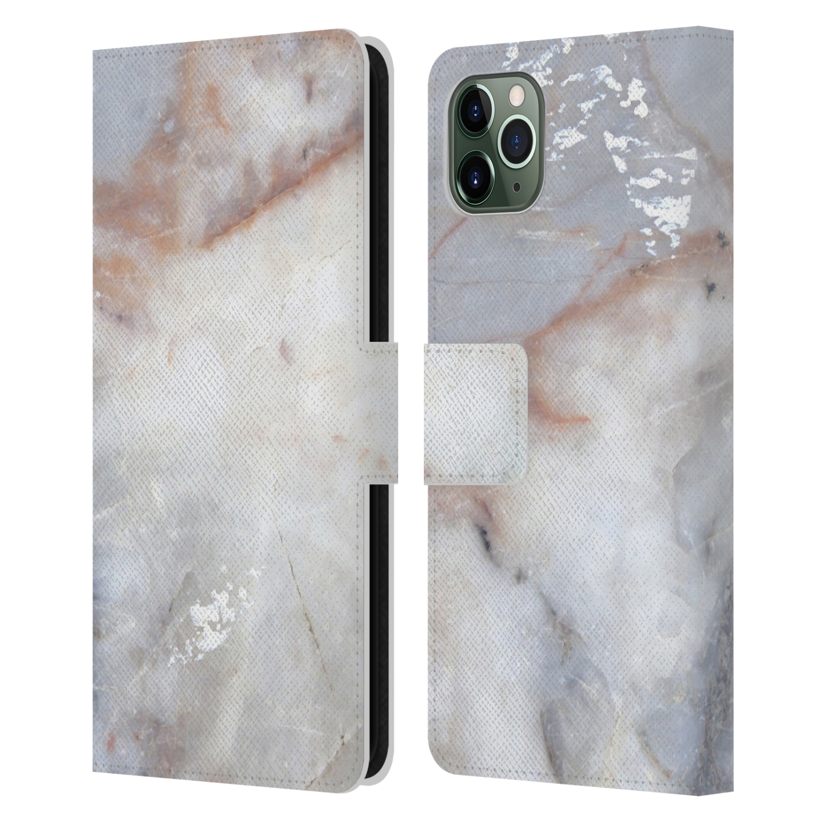 OFFICIAL HAROULITA MARBLE LEATHER BOOK WALLET CASE FOR APPLE iPHONE PHONES - Picture 11 of 14